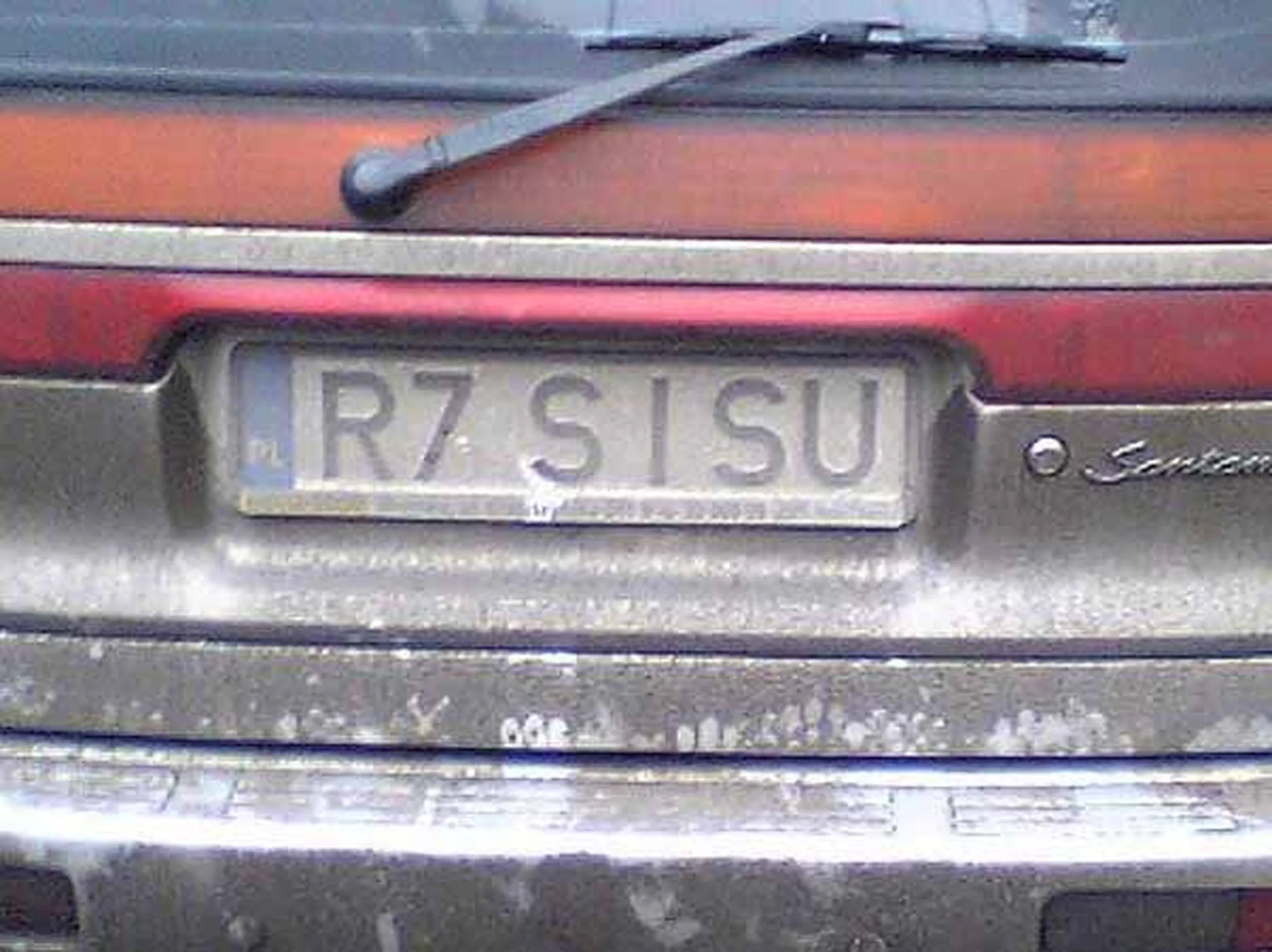 Fajny numer, blacha R7 SISU