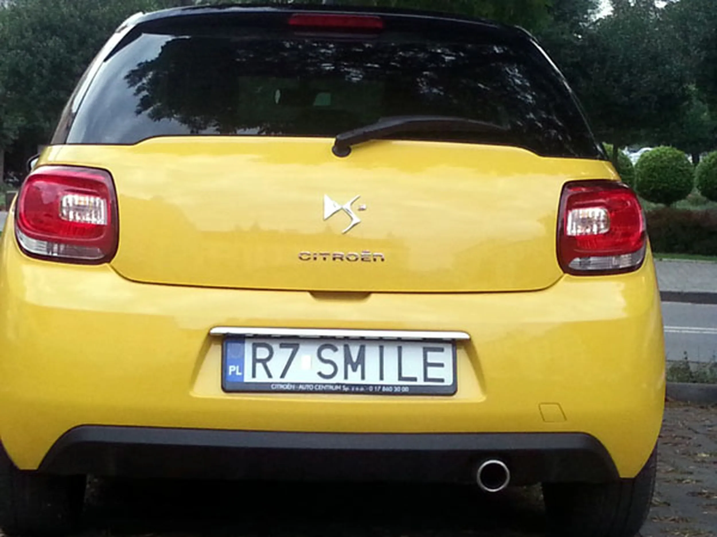 Fajny numer, blacha R7 SMILE