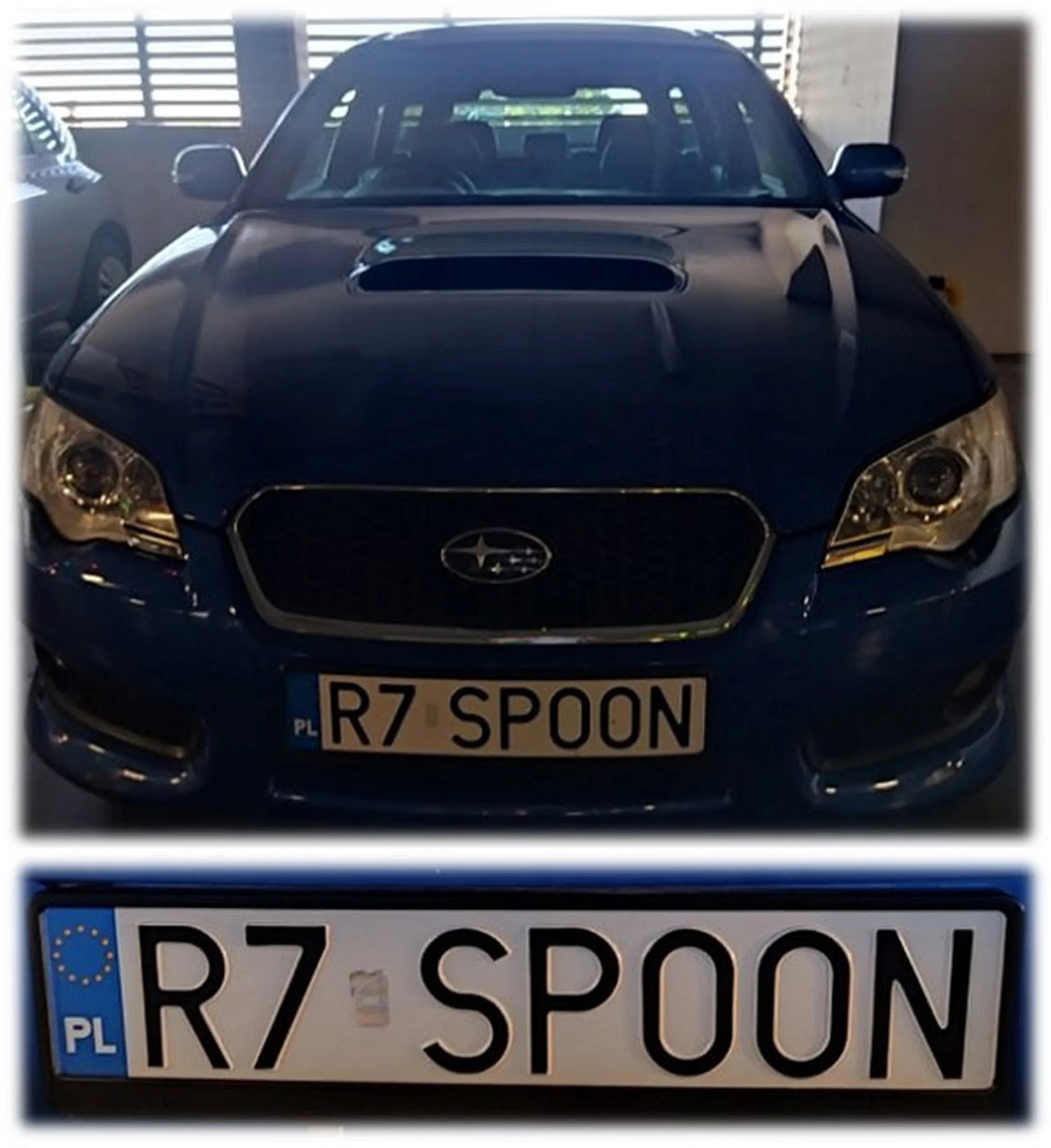 Fajny numer, blacha R7 SPOON