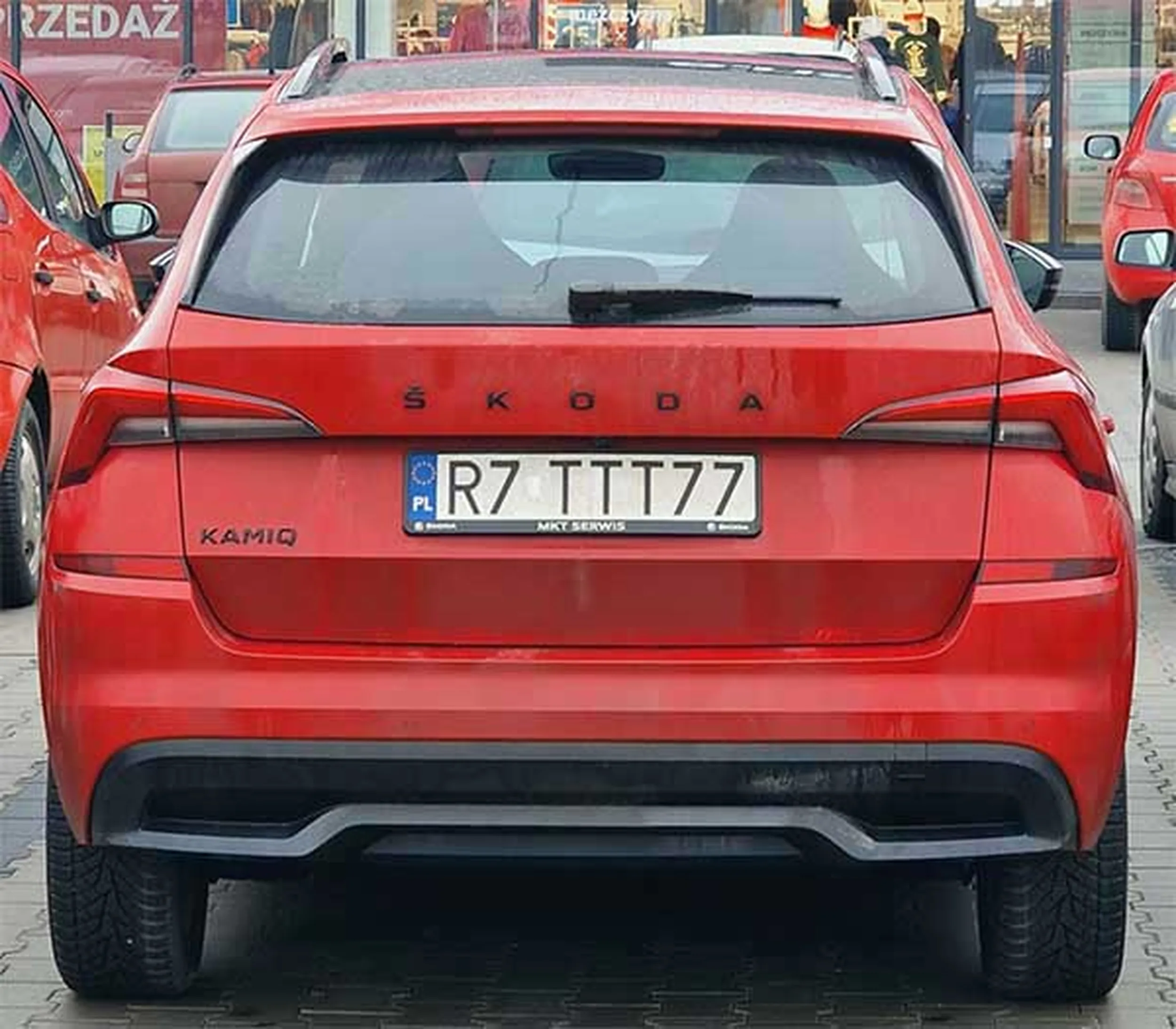 Fajny numer, blacha R7 TTT77