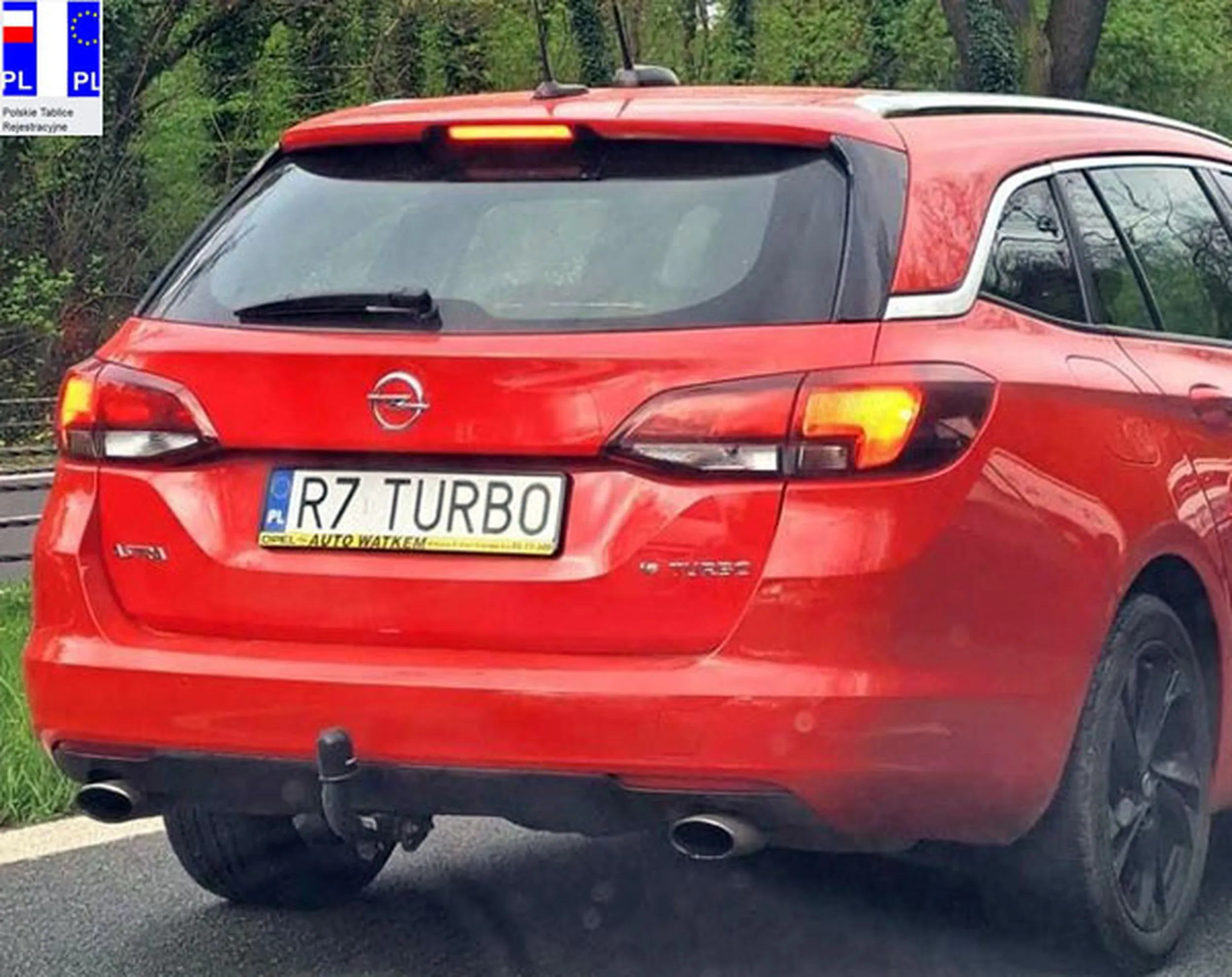 Fajny numer, blacha R7 TURBO