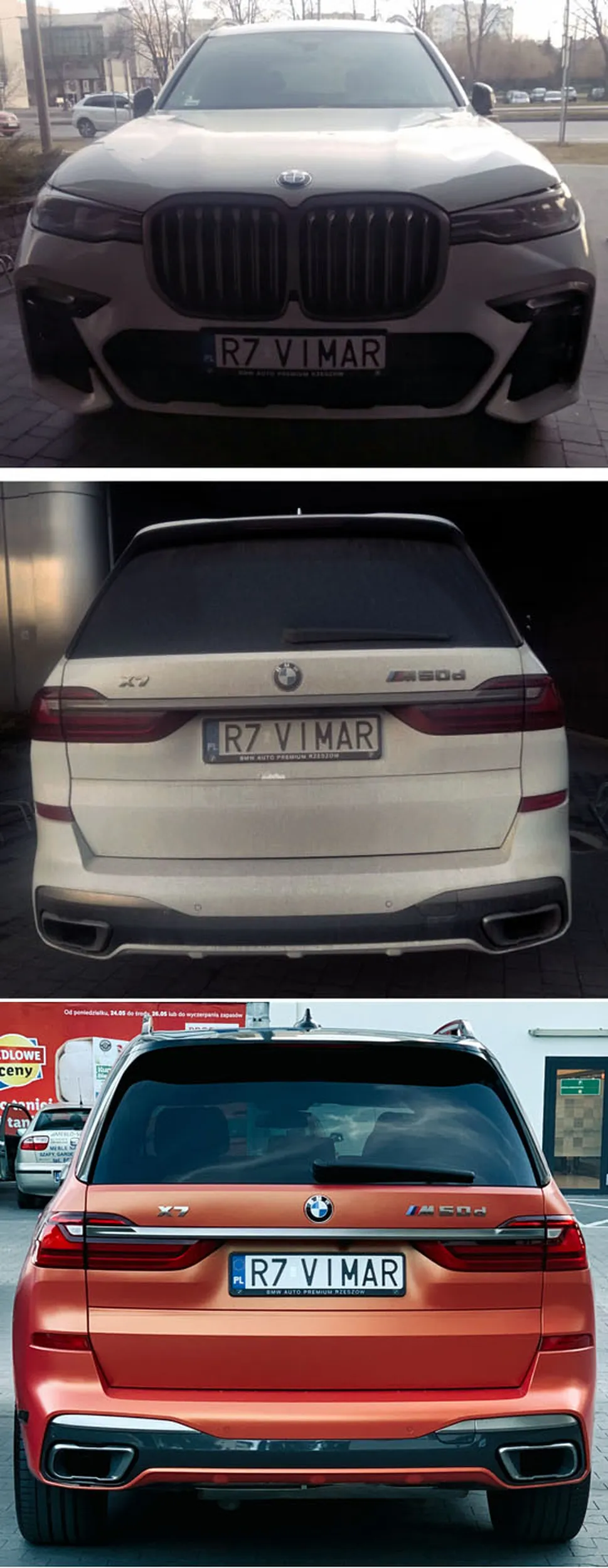 Fajny numer, blacha R7 VIMAR