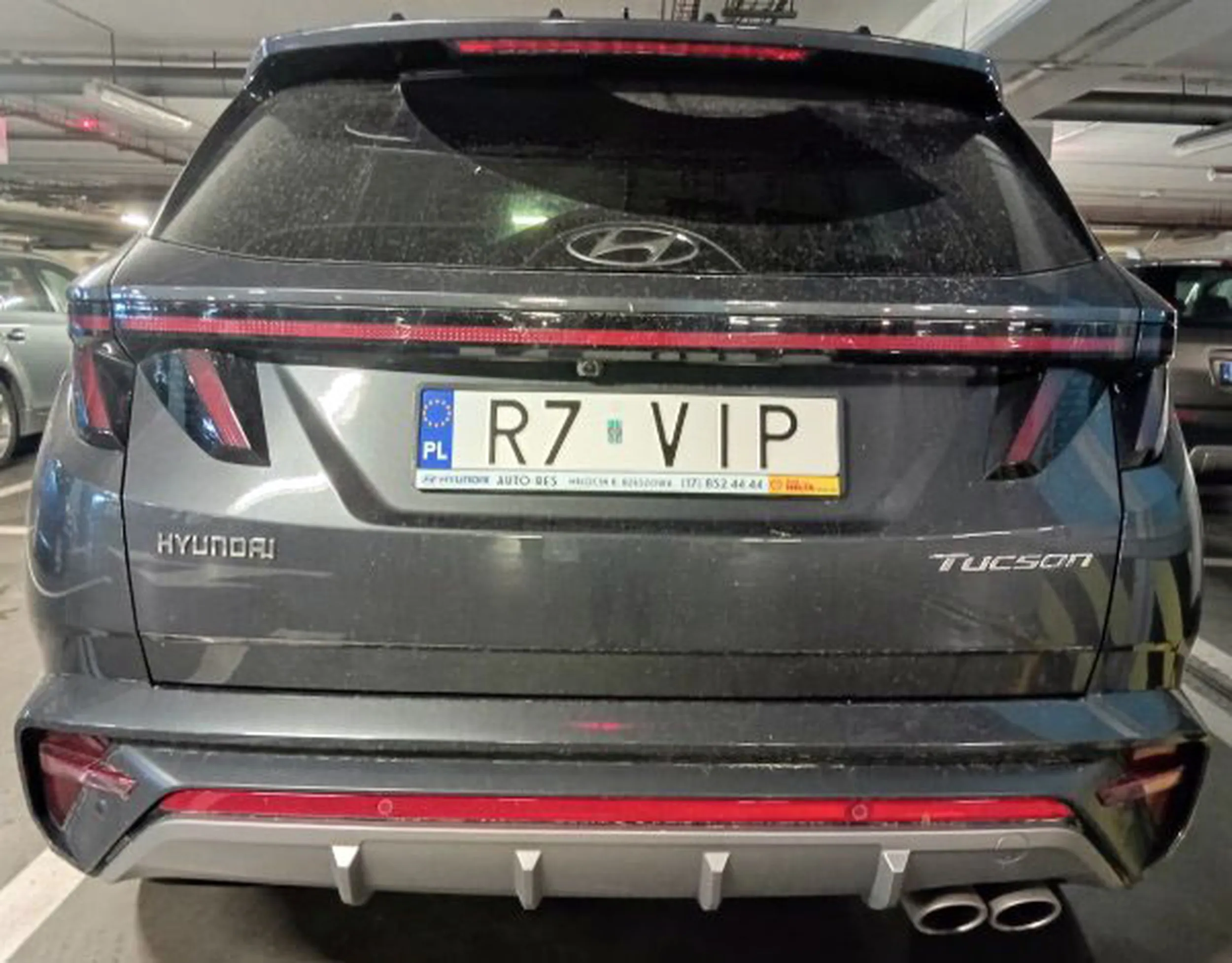 Fajny numer, blacha R7 VIP