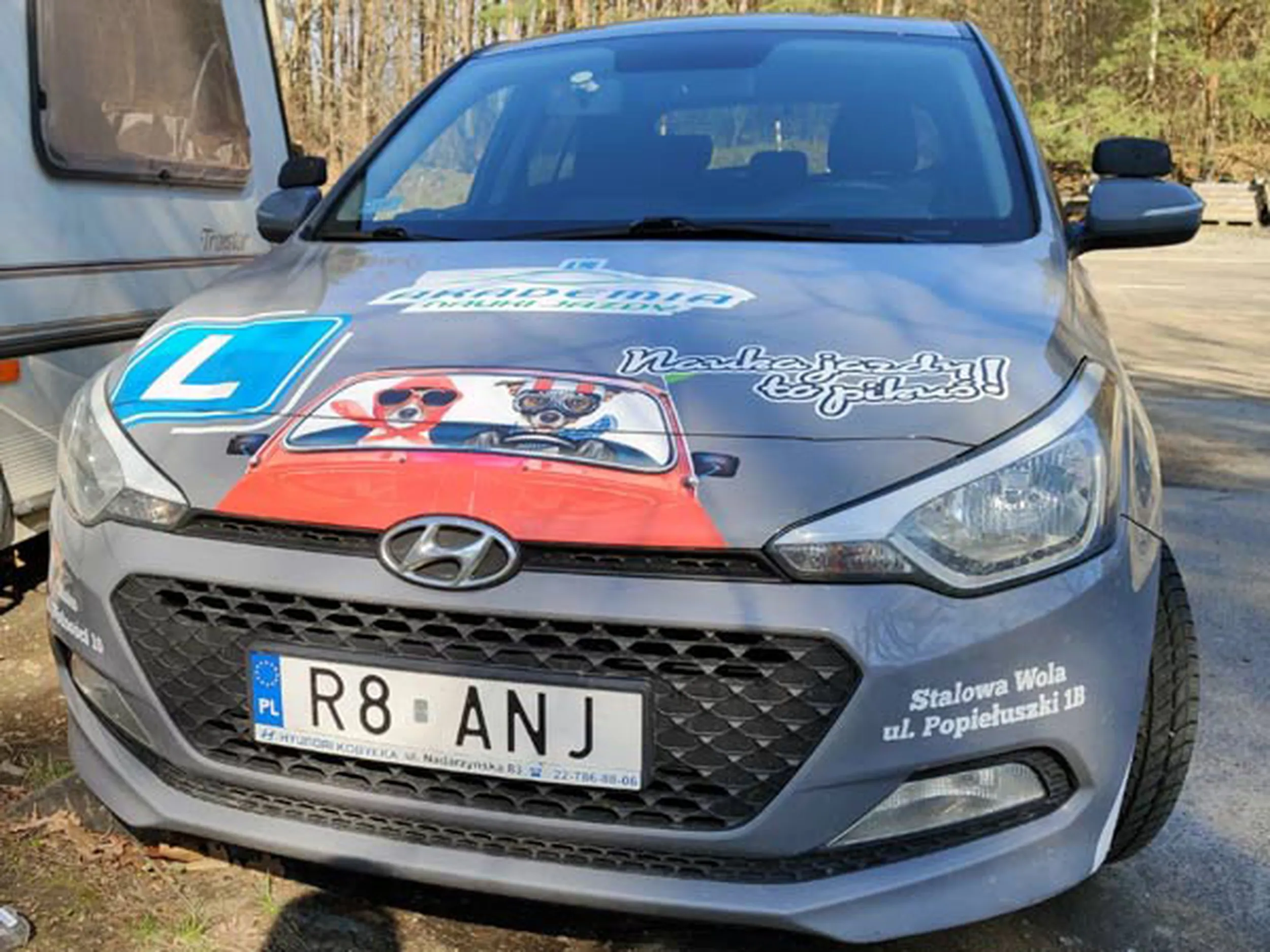 Fajny numer, blacha R8 ANJ