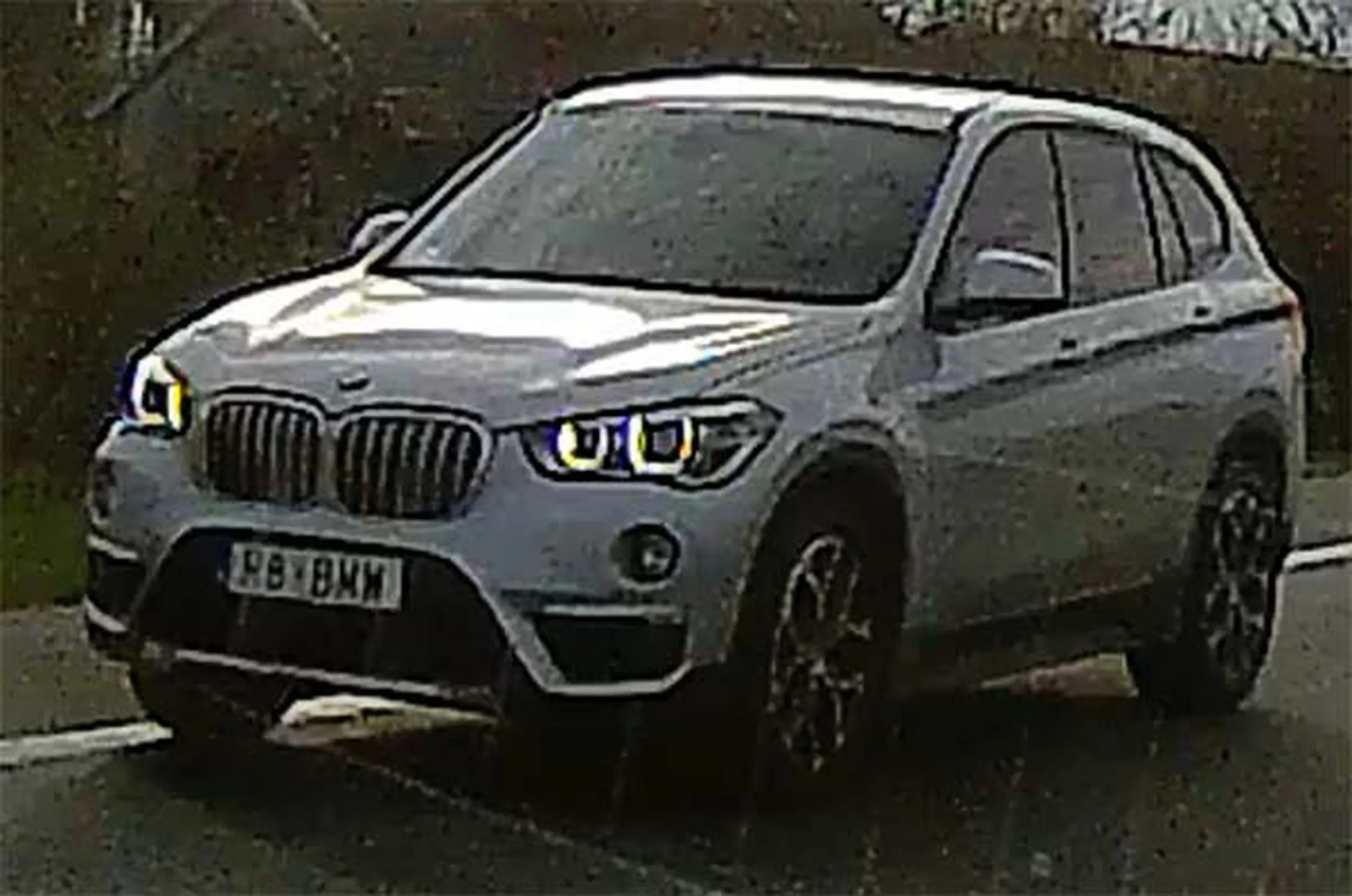 Fajny numer, blacha R8 BMW