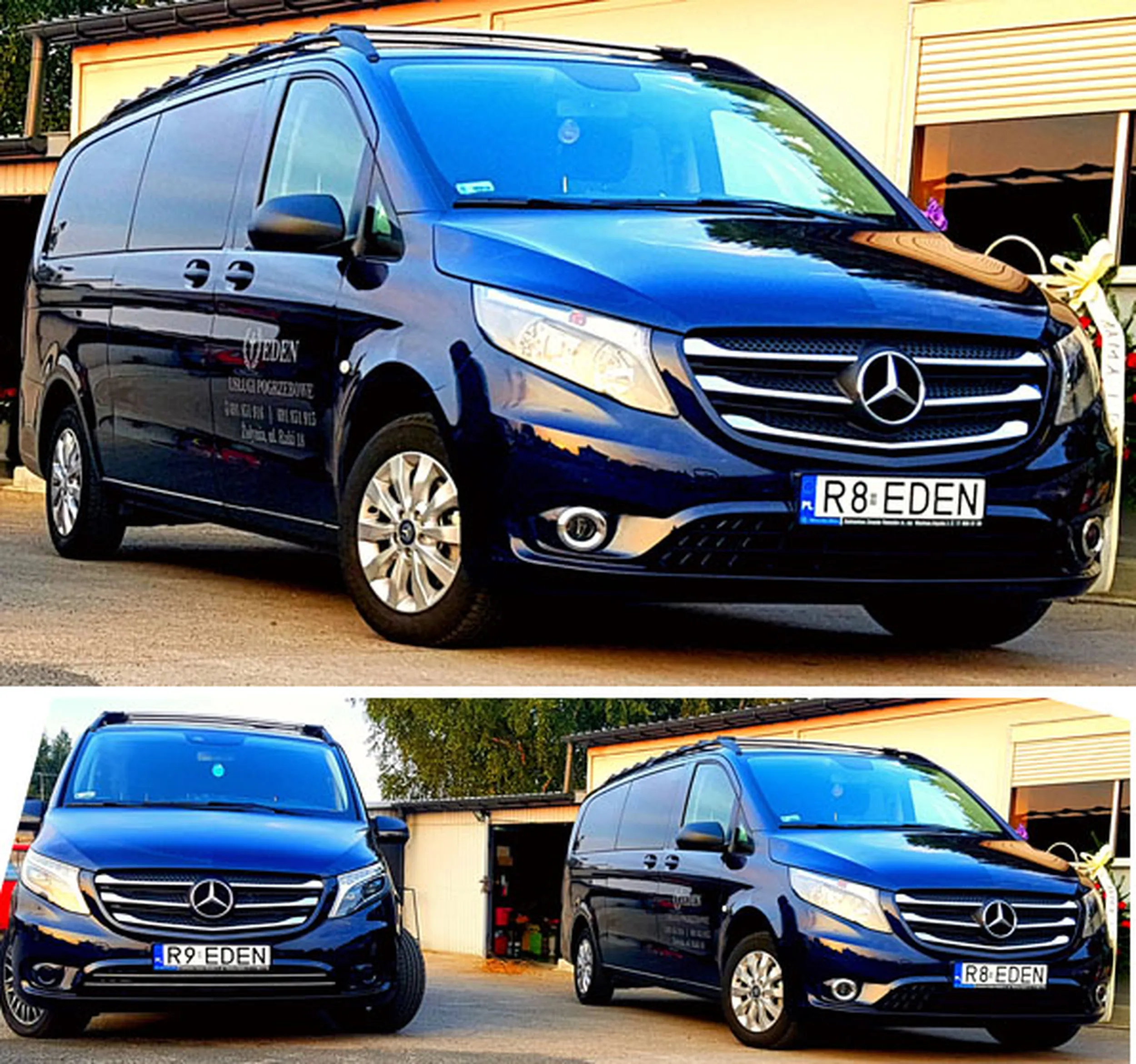 Fajny numer, blacha R8 EDEN