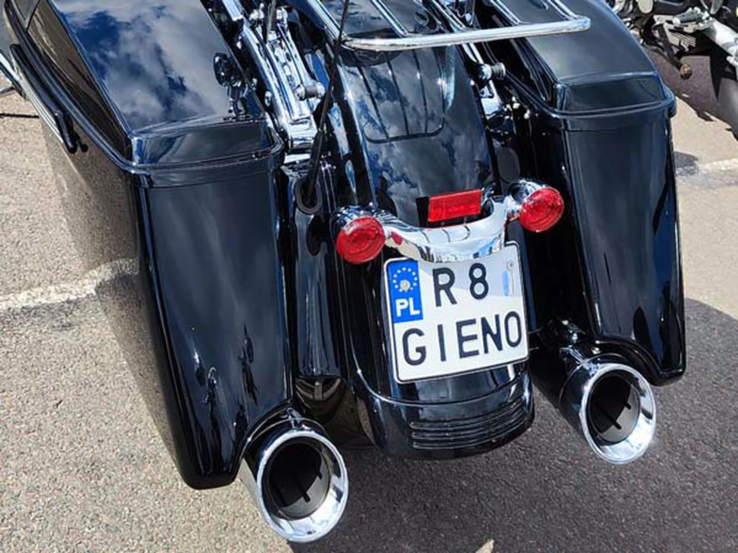 Fajny numer, blacha R8 GIENO