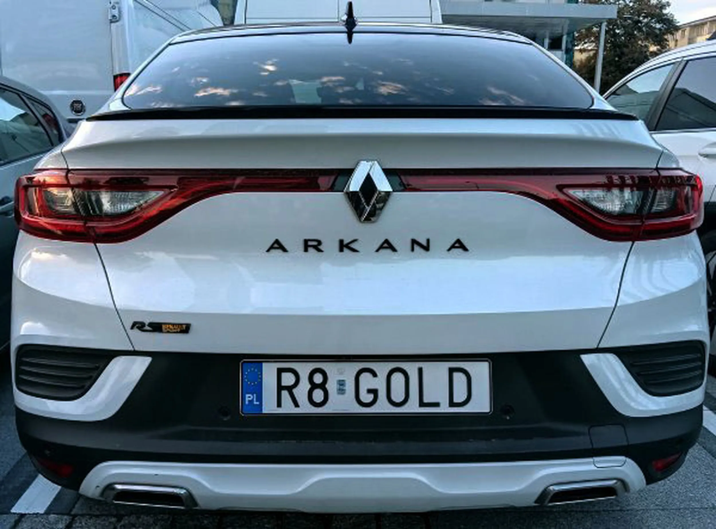 Fajny numer, blacha R8 GOLD