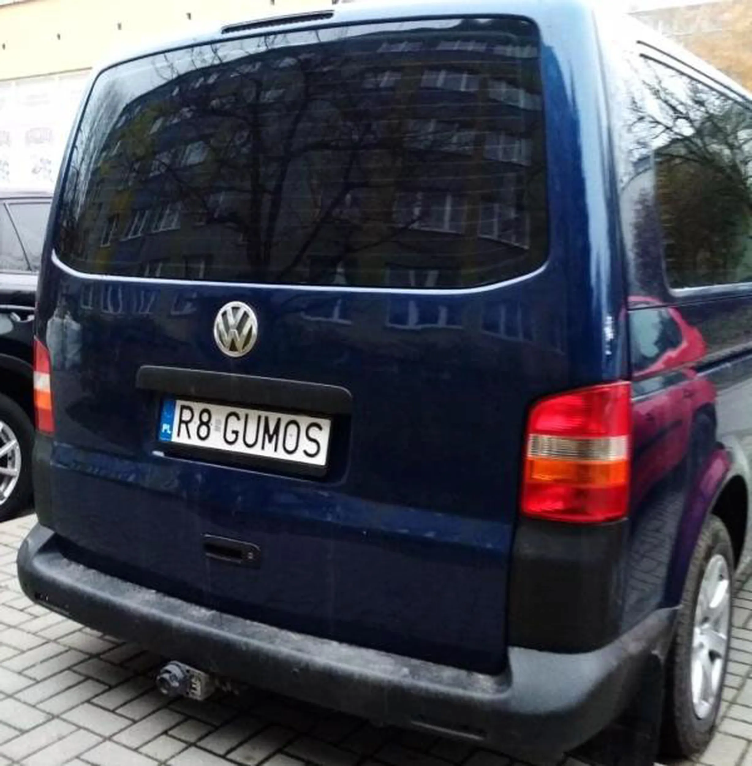 Fajny numer, blacha R8 GUMOS