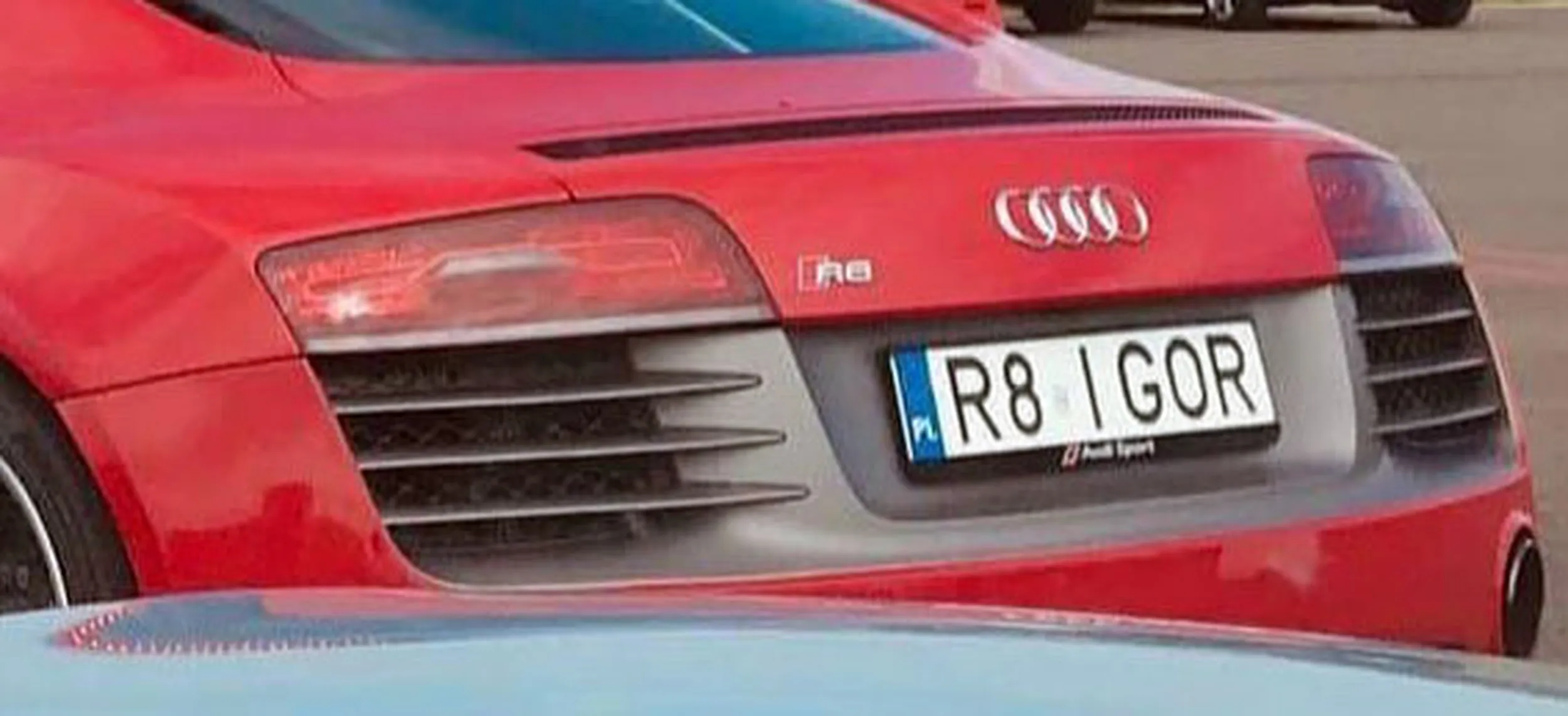 Fajny numer, blacha R8 IGOR