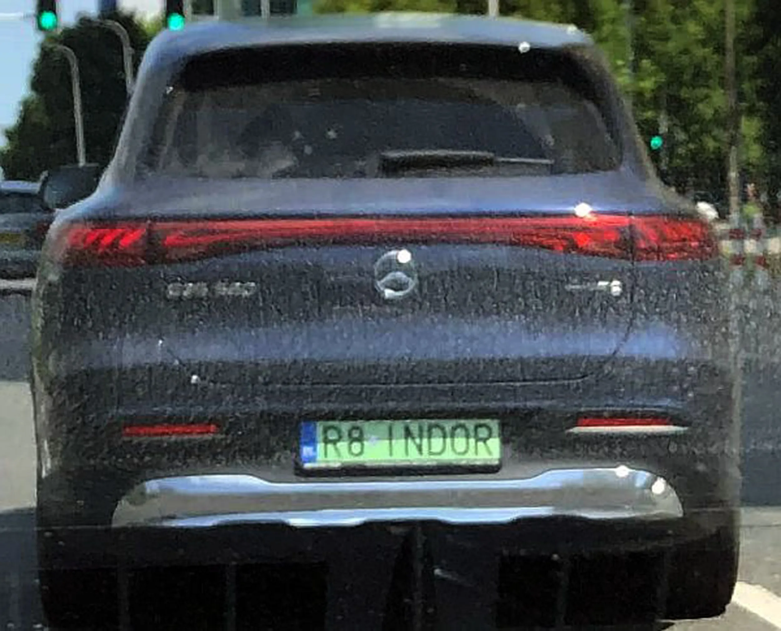 Fajny numer, blacha R8 INDOR