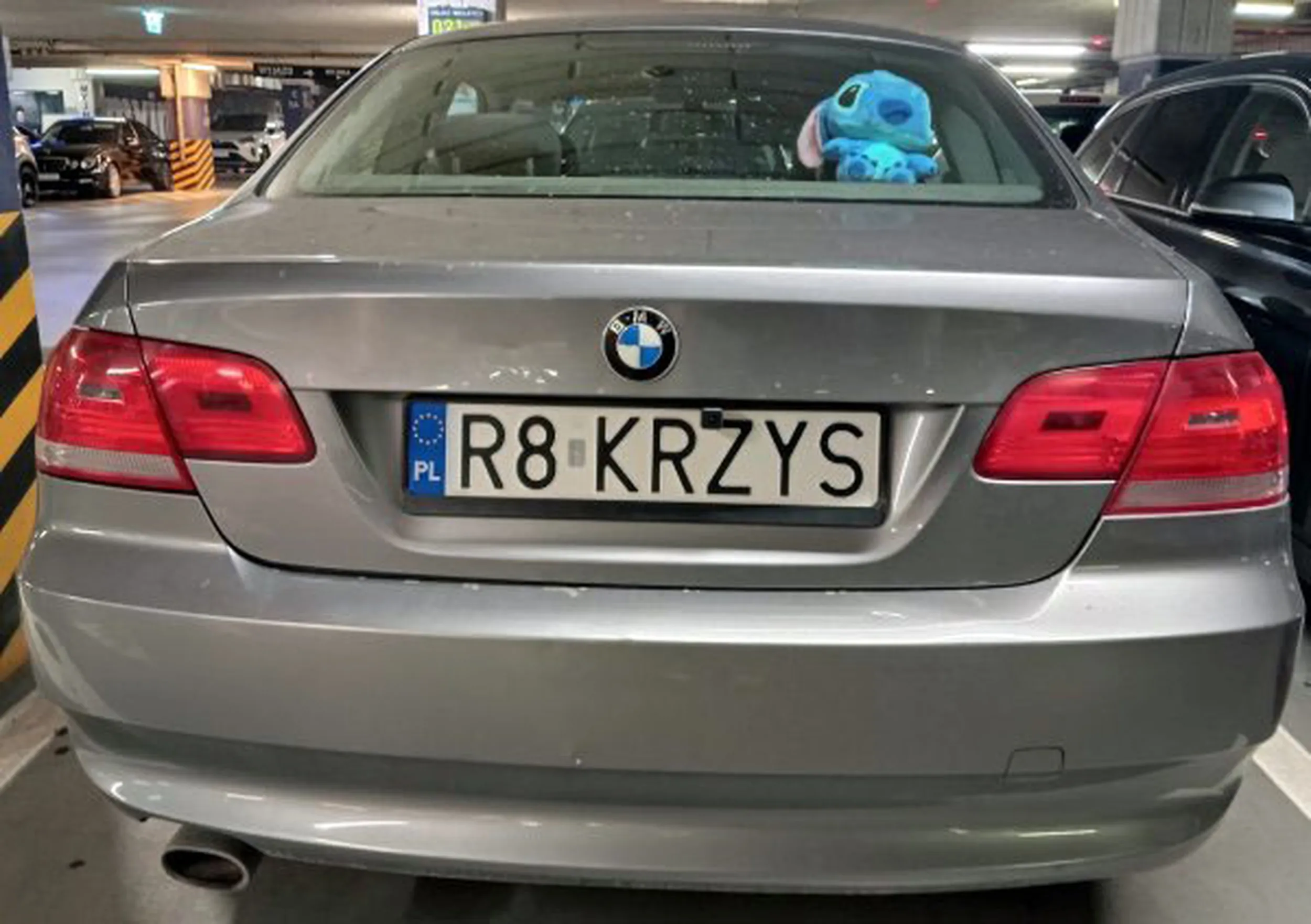 Fajny numer, blacha R8 KRZYS