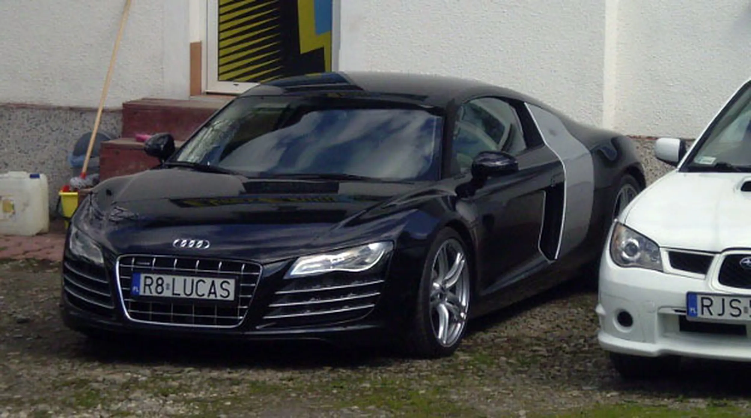 Fajny numer, blacha R8 LUCAS