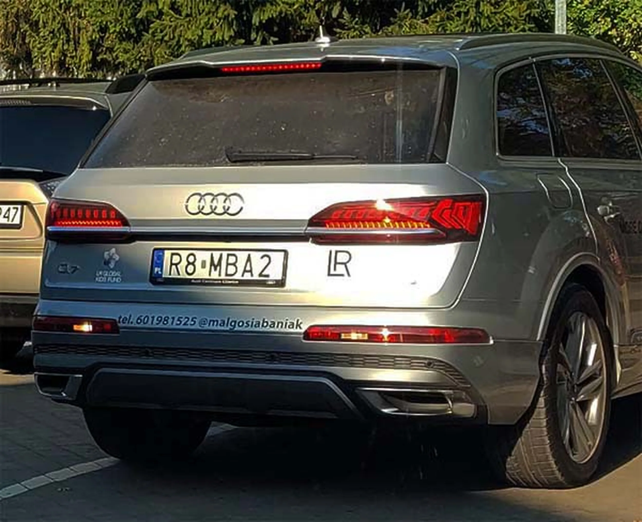 Fajny numer, blacha R8 MBA2