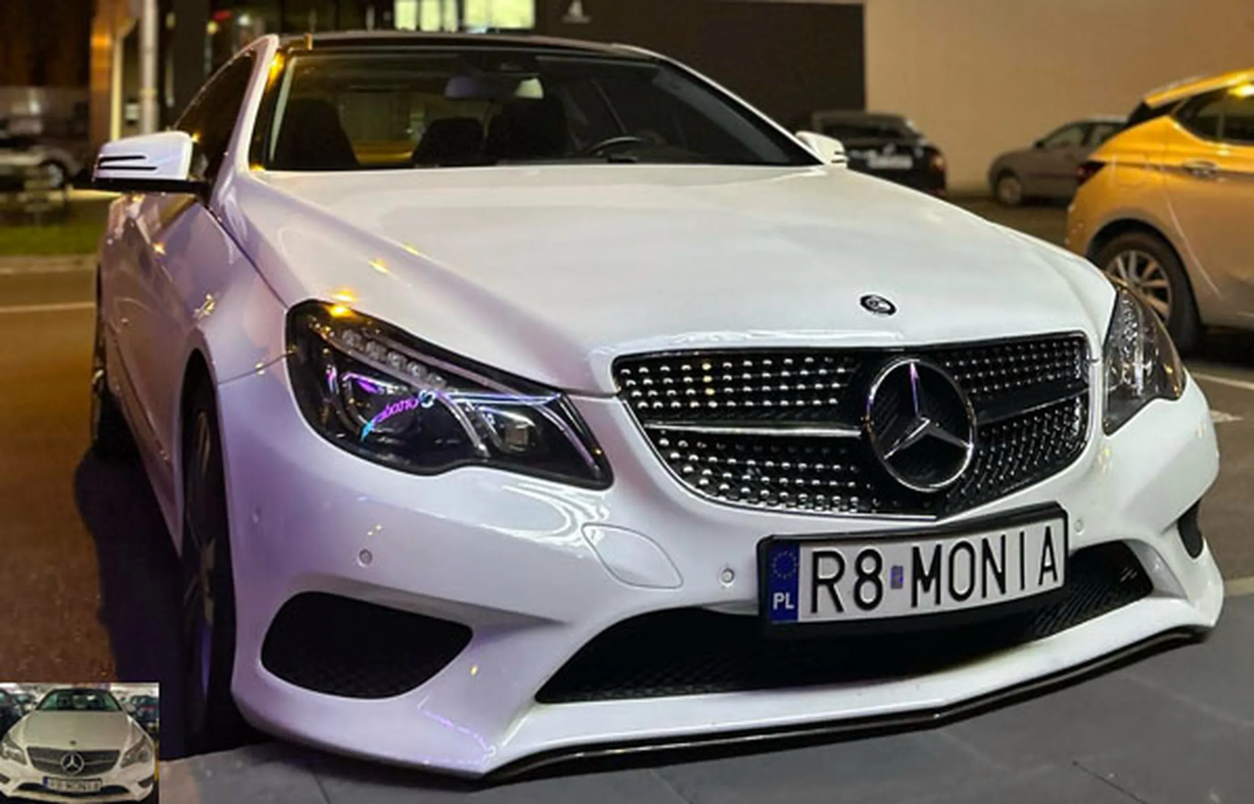 Fajny numer, blacha R8 MONIA