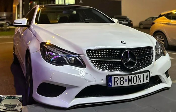 Fajny numer, blacha R8 MONIA