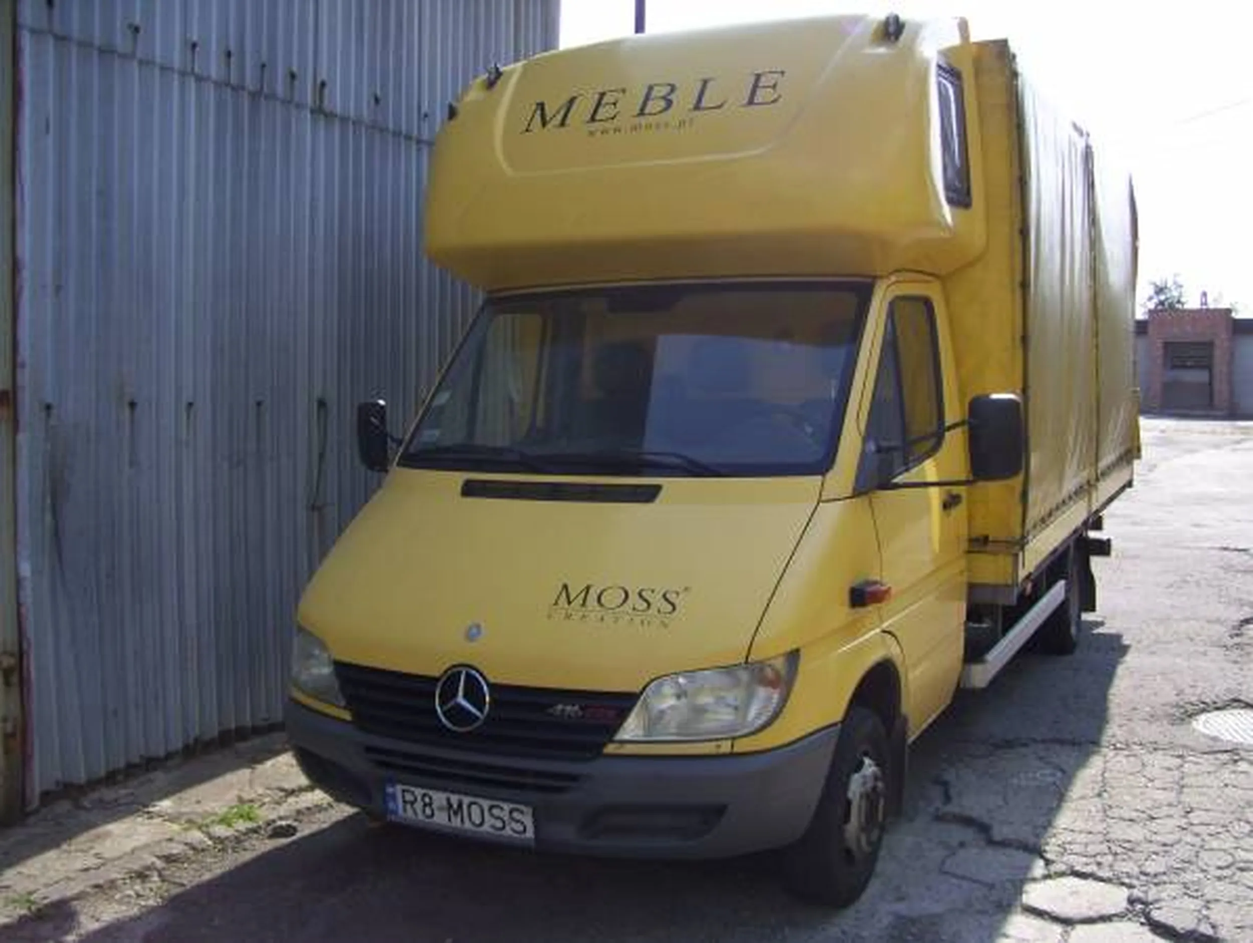 Fajny numer, blacha R8 MOSS