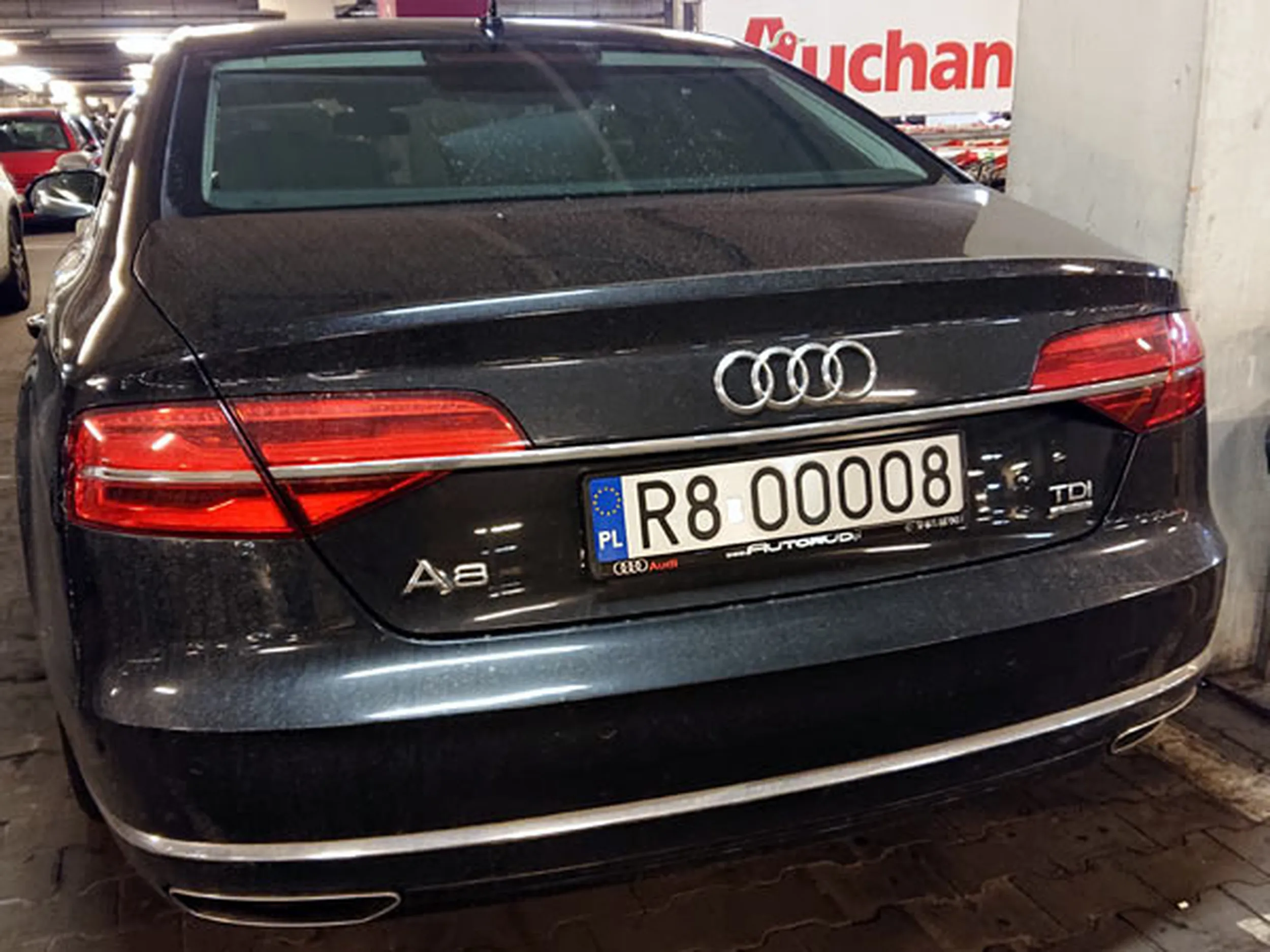 Fajny numer, blacha R8 OOOO8