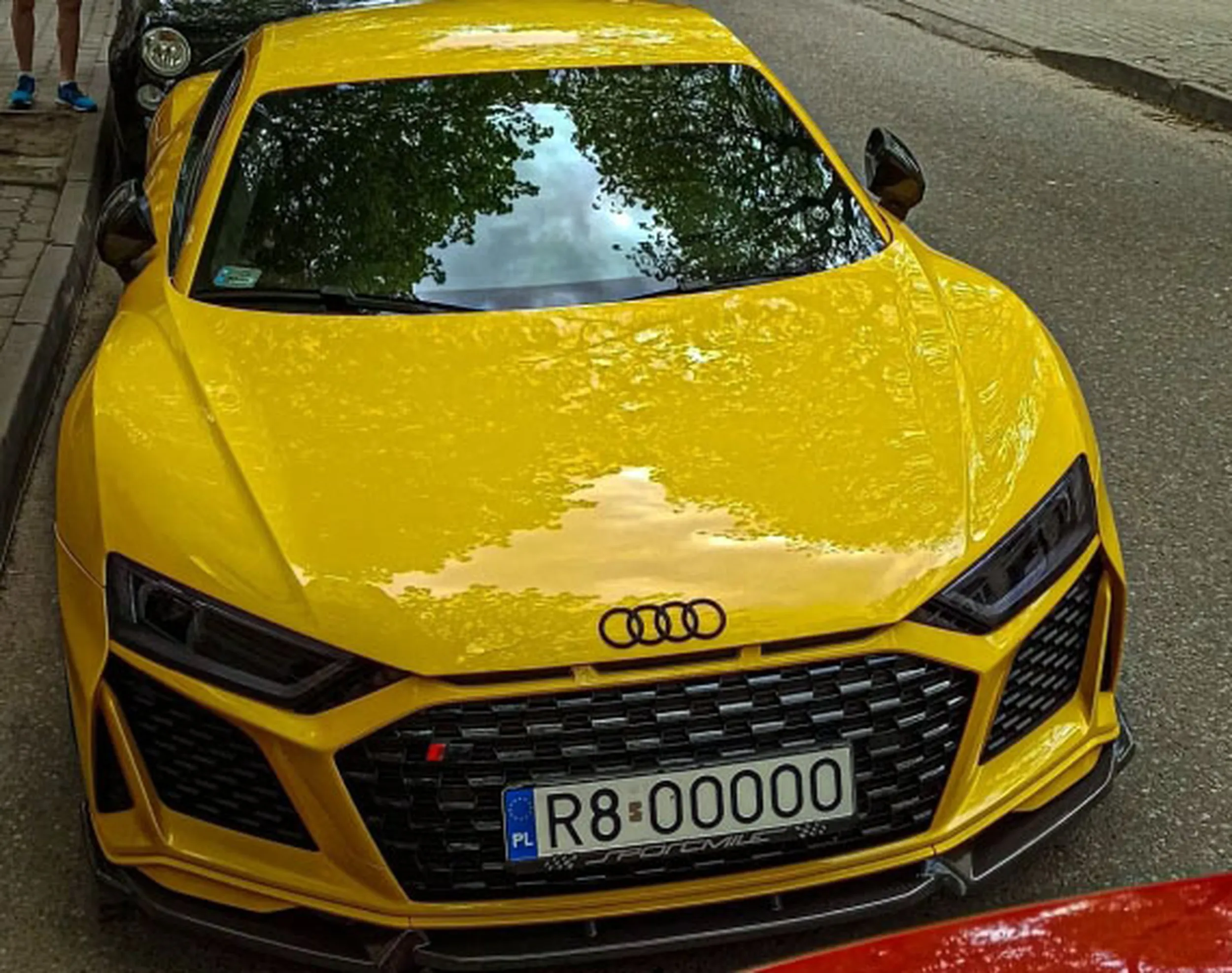 Fajny numer, blacha R8 OOOOO