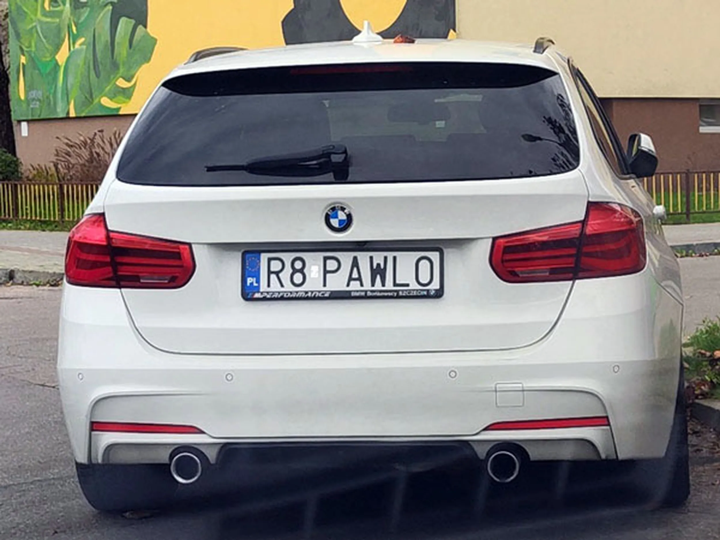 Fajny numer, blacha R8 PAWLO