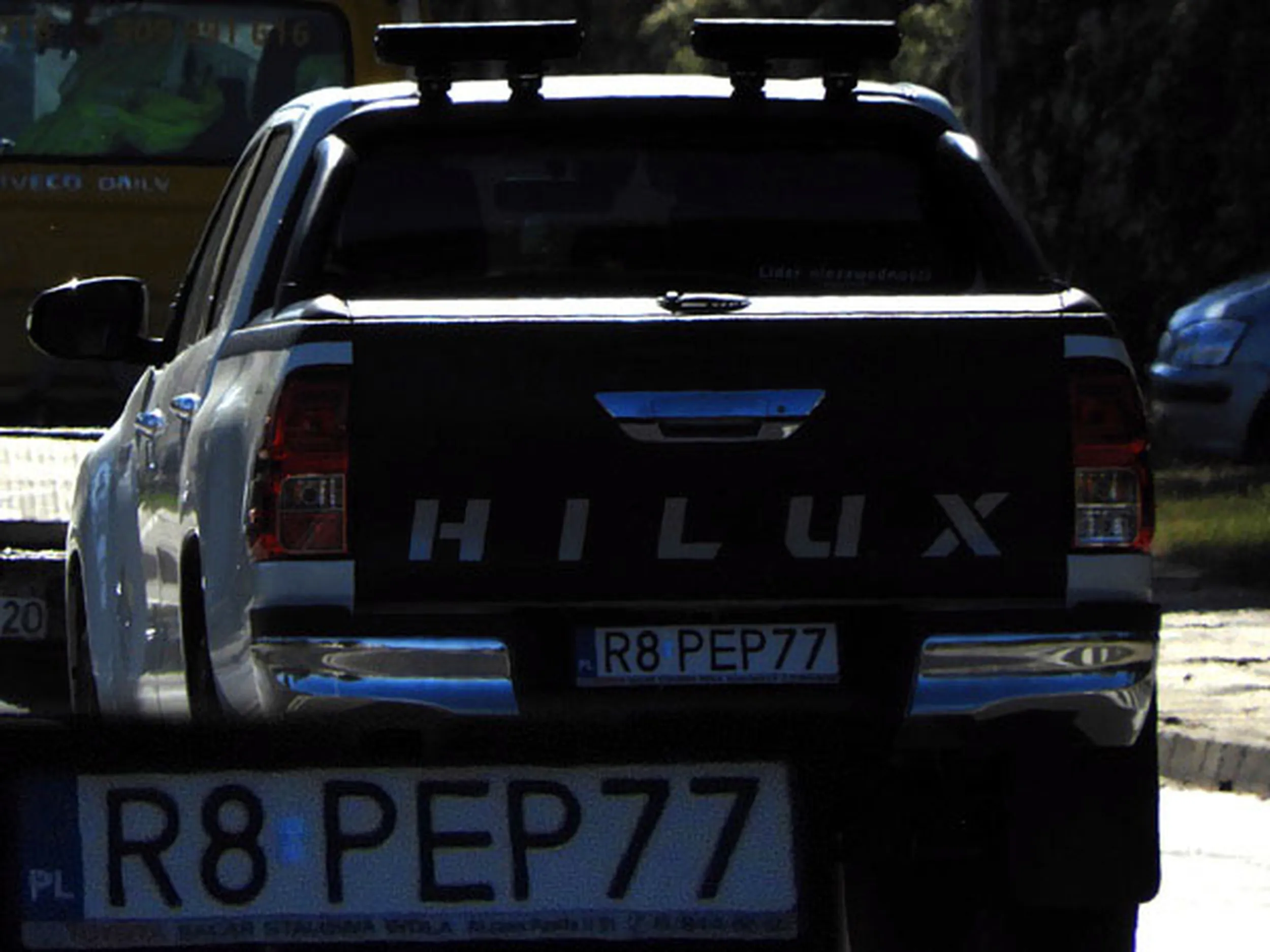 Fajny numer, blacha R8 PEP77