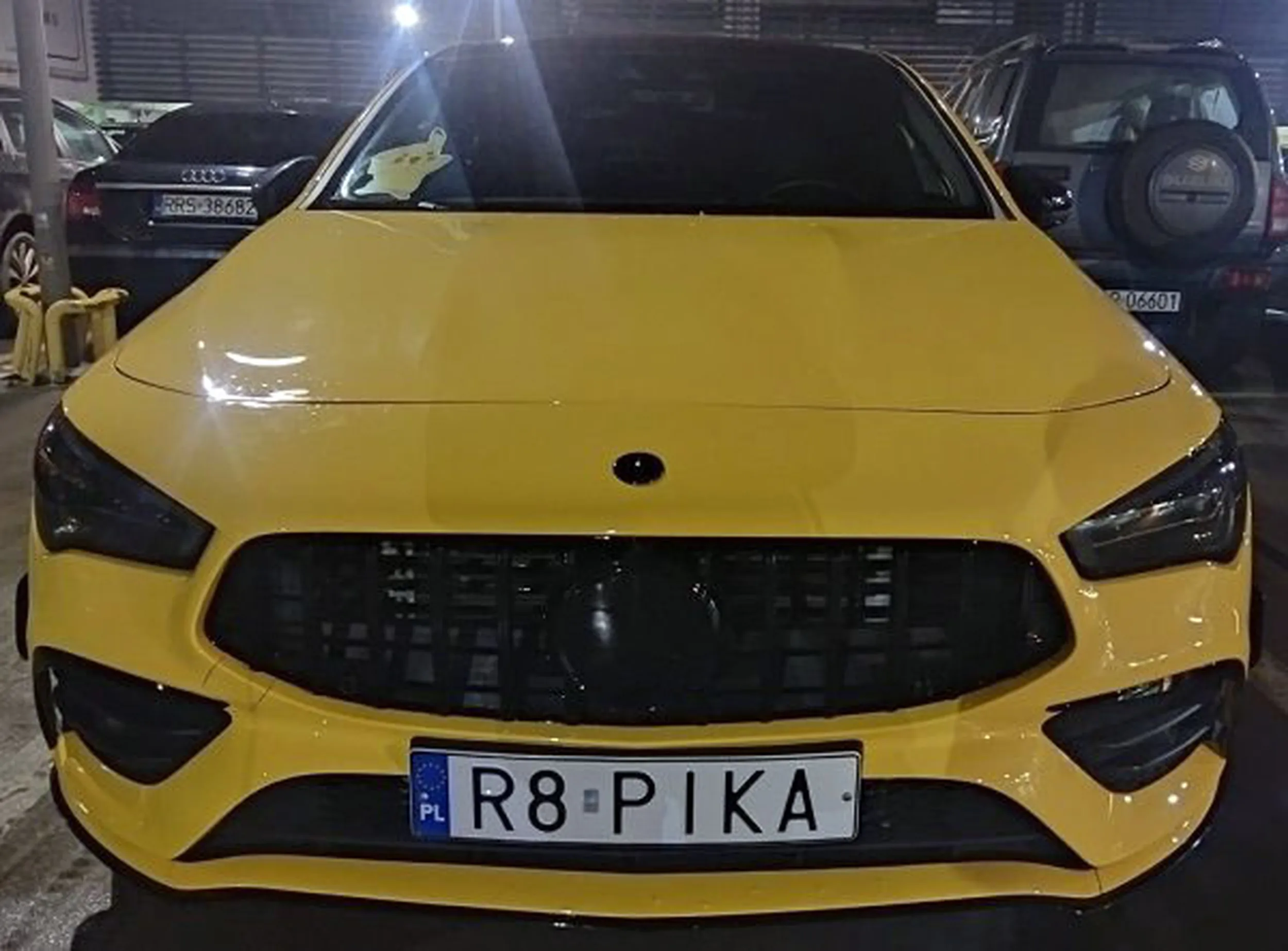 Fajny numer, blacha R8 PIKA