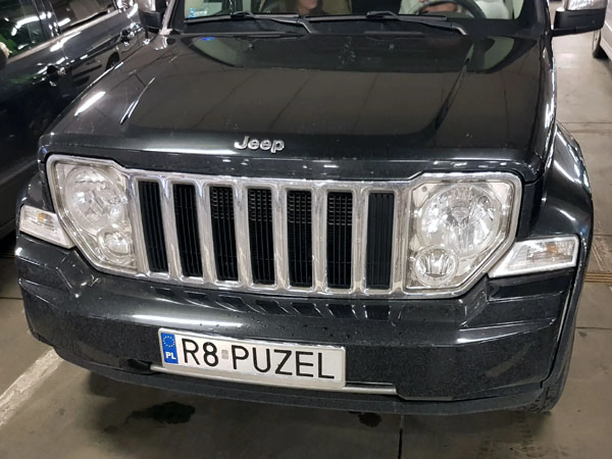 Fajny numer, blacha R8 PUZEL