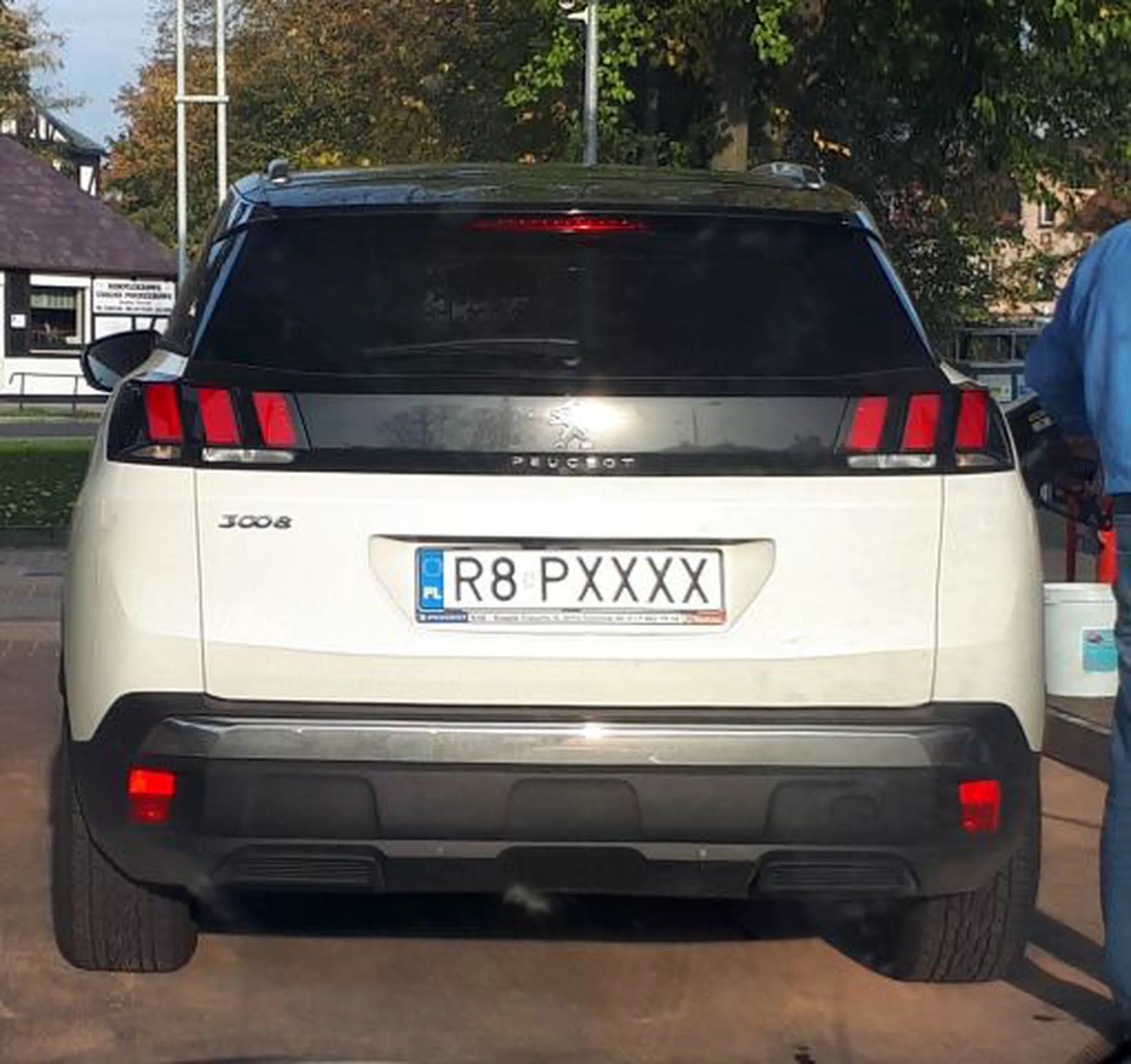 Fajny numer, blacha R8 PXXXX