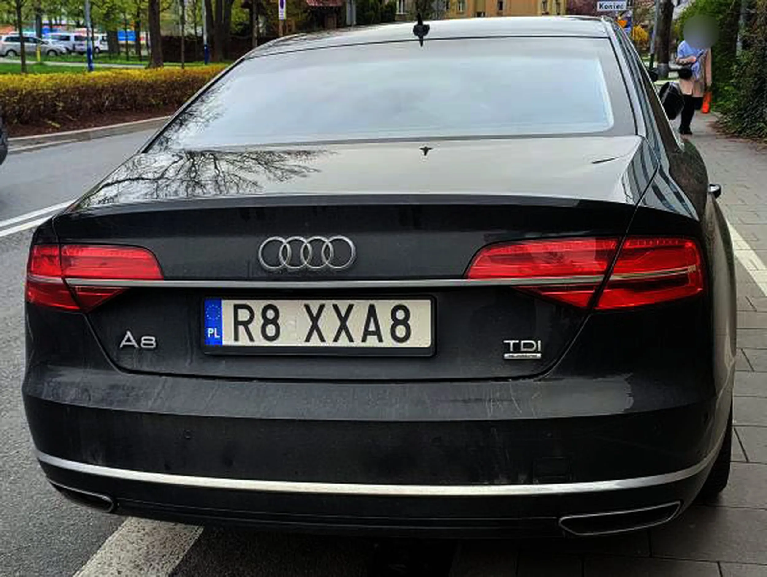 Fajny numer, blacha R8 XXA8