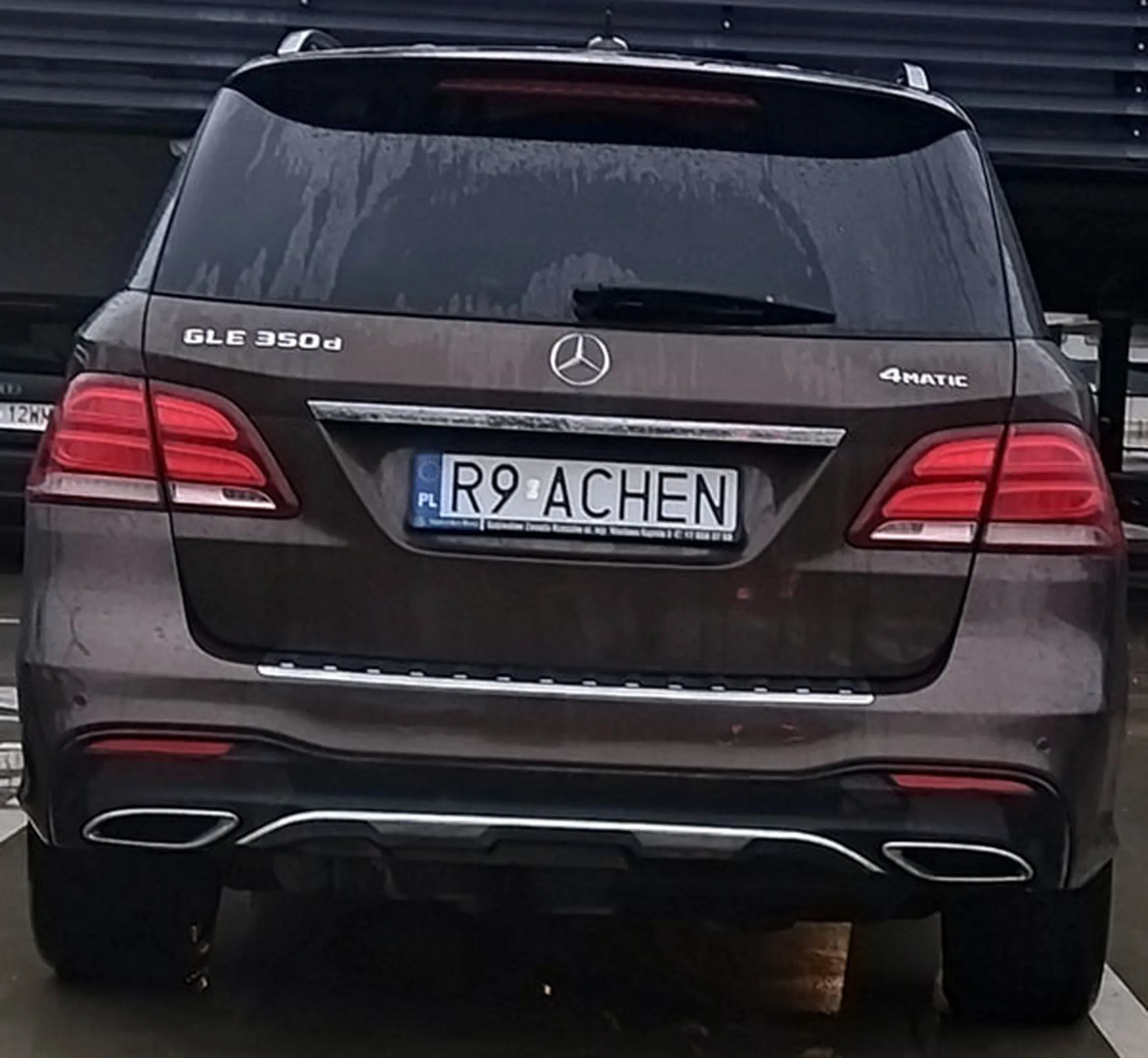 Fajny numer, blacha R9 ACHEN