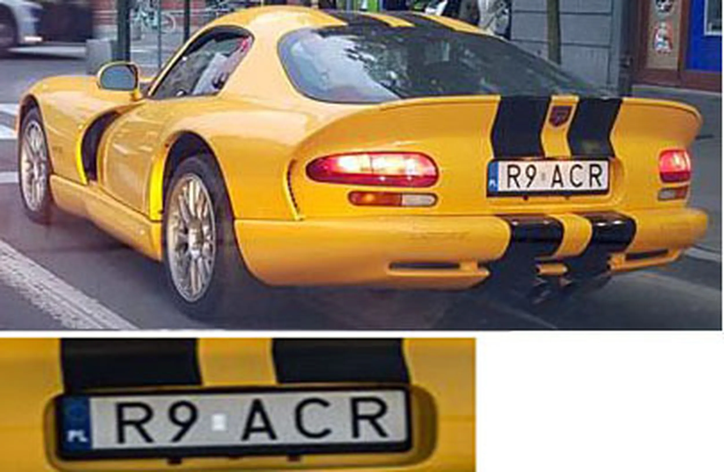 Fajny numer, blacha R9 ACR