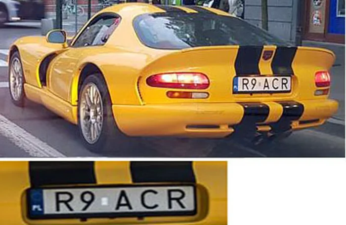 Fajny numer, blacha R9 ACR