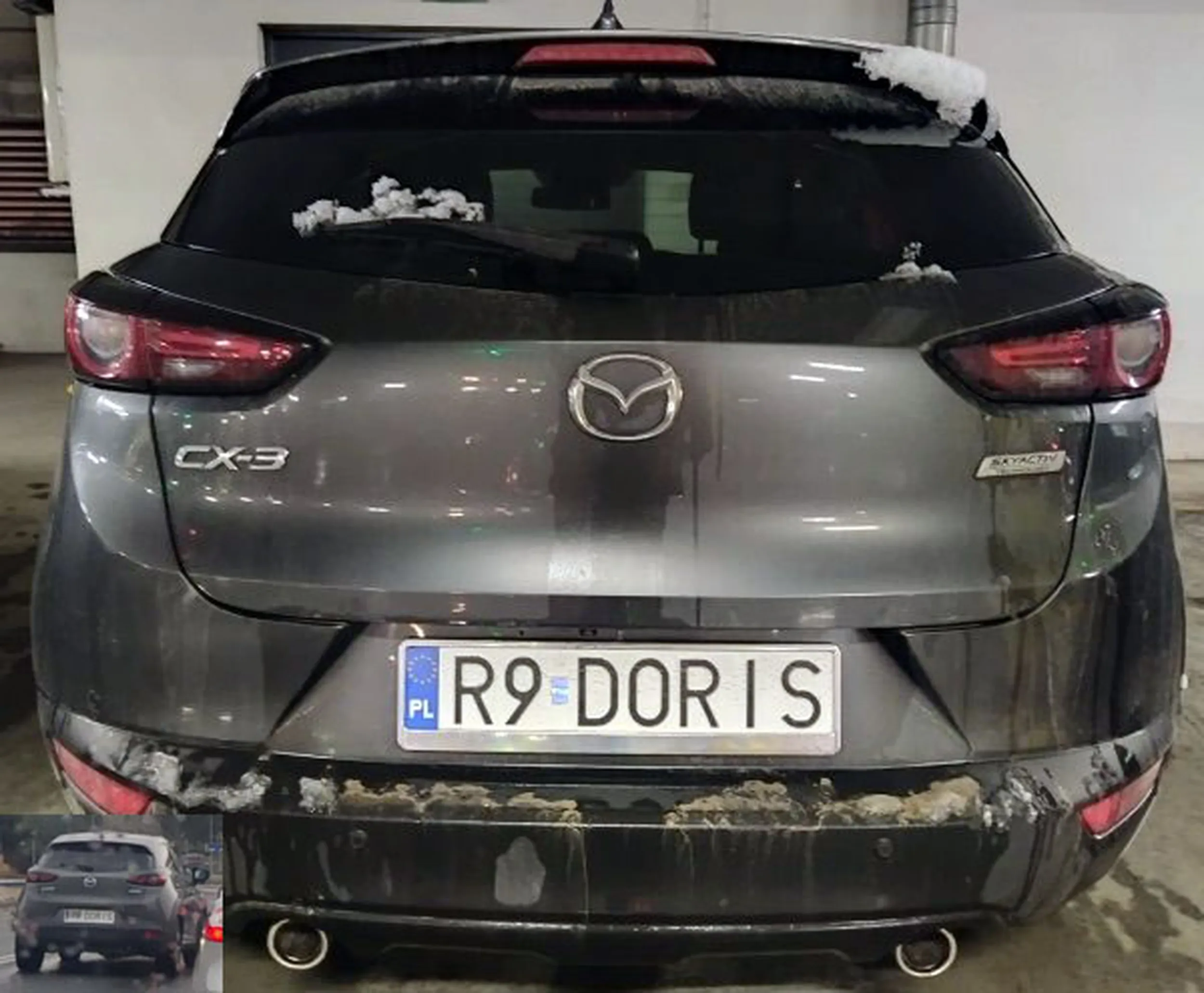 Fajny numer, blacha R9 DORIS