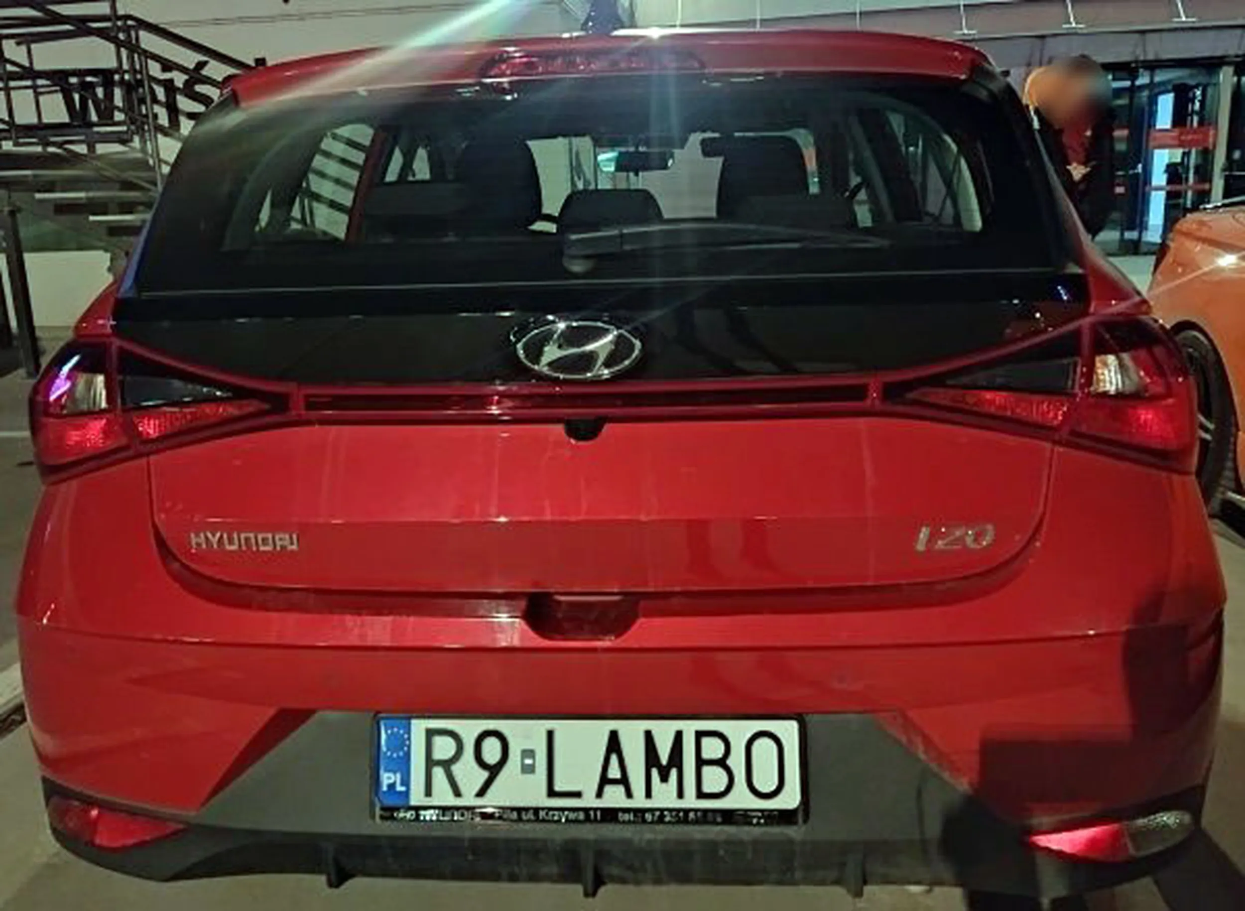 Fajny numer, blacha R9 LAMBO