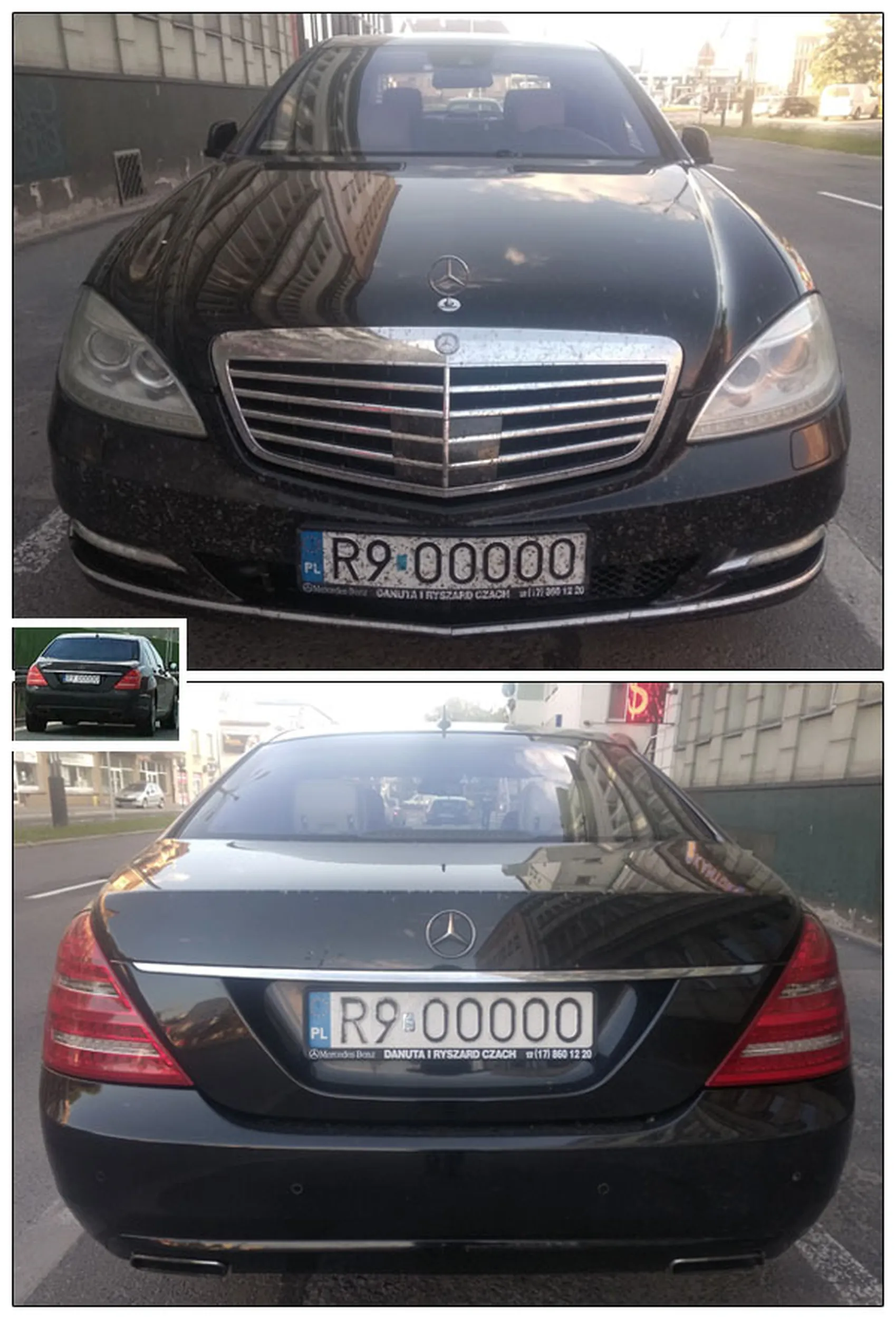 Fajny numer, blacha R9 OOOOO