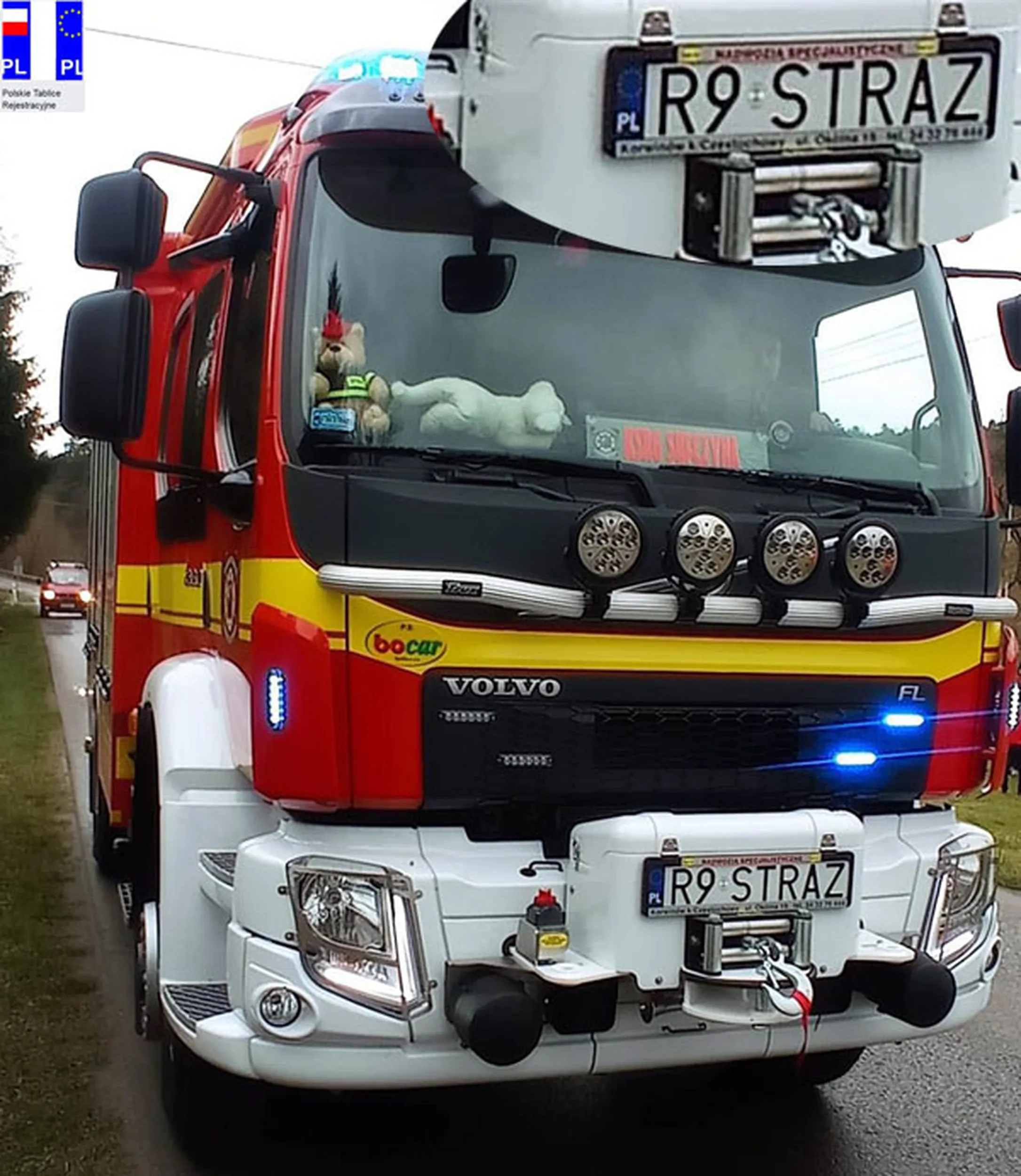 Fajny numer, blacha R9 STRAZ