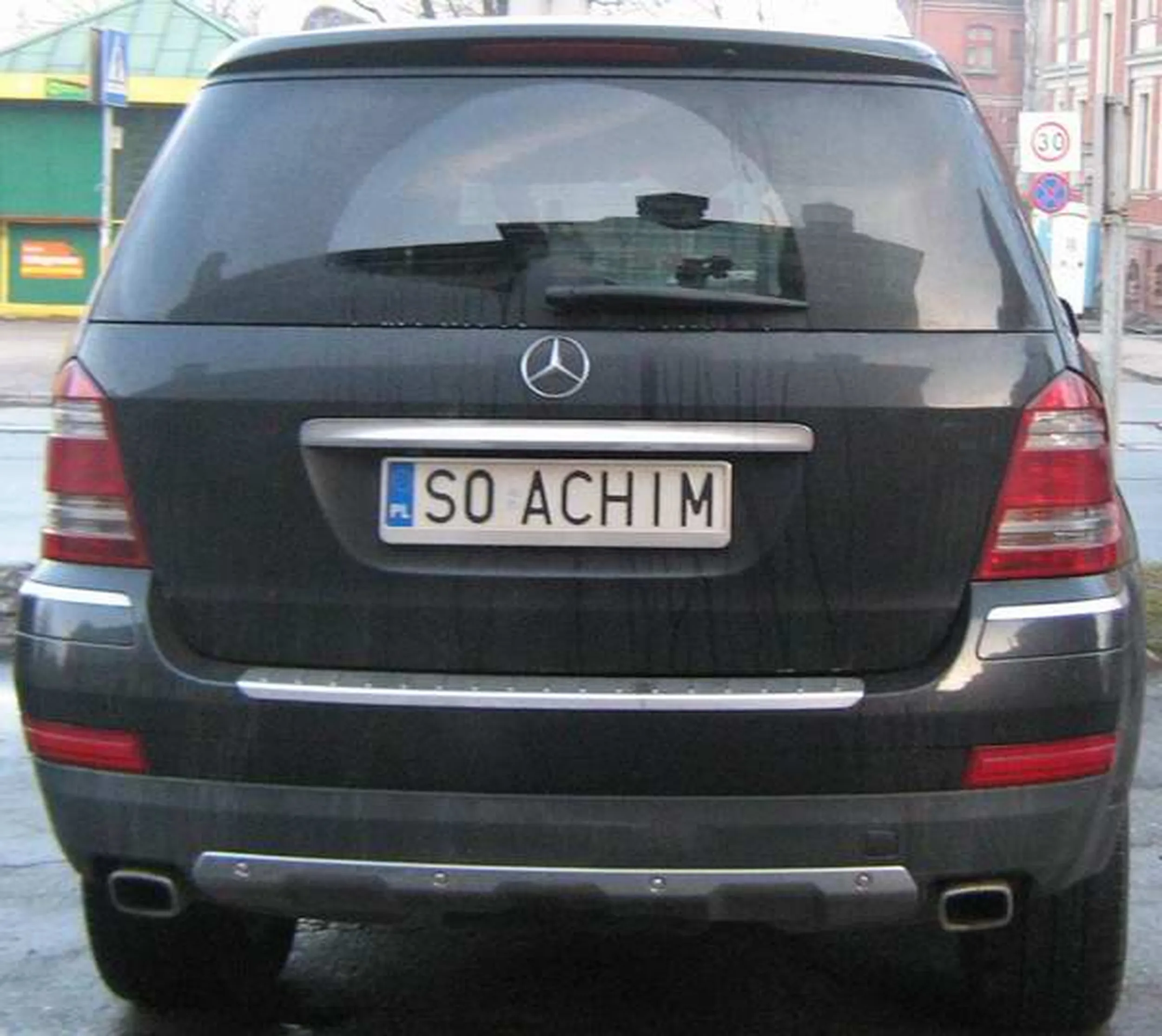 Fajny numer, blacha S0 ACHIM