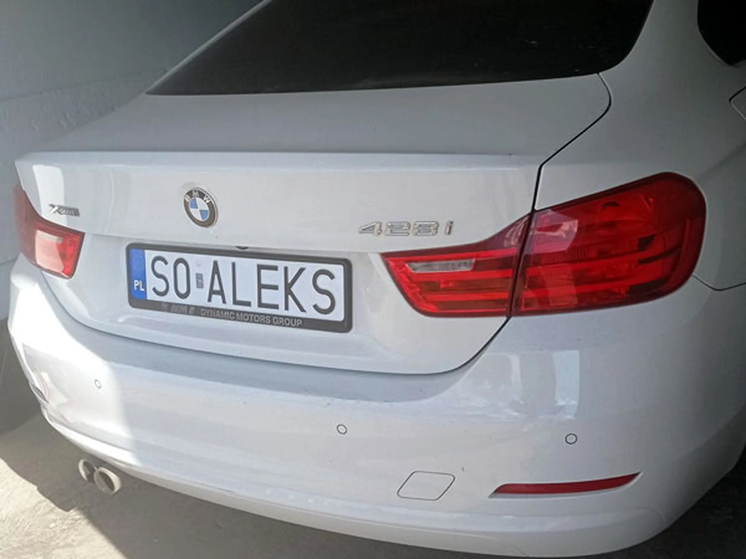 Fajny numer, blacha S0 ALEKS