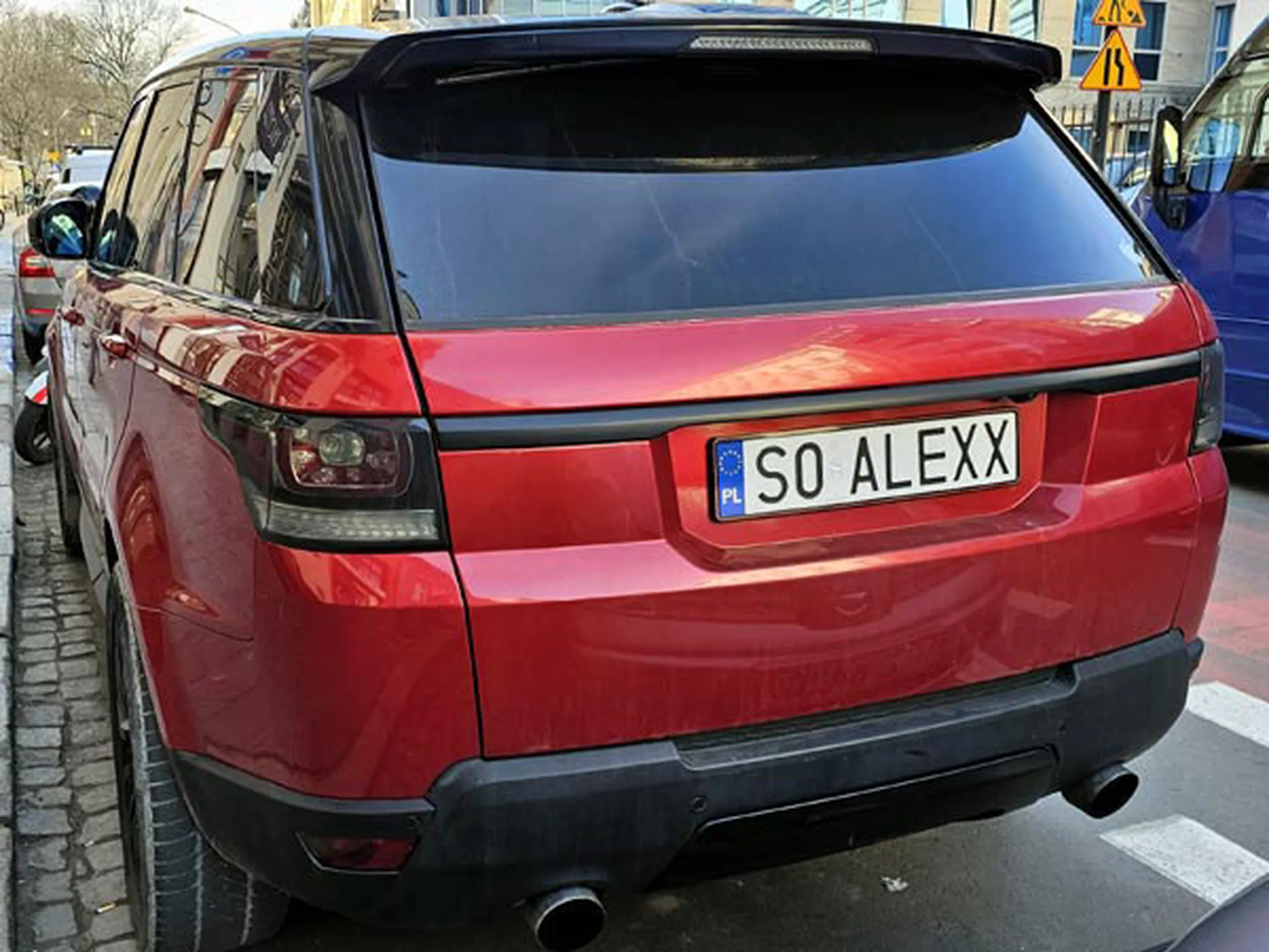 Fajny numer, blacha S0 ALEXX