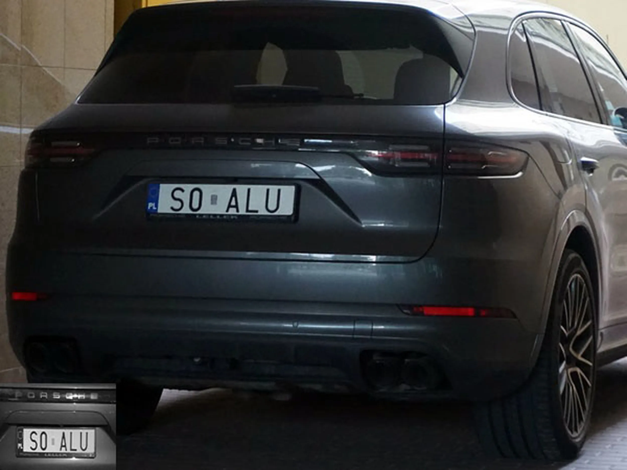 Fajny numer, blacha S0 ALU