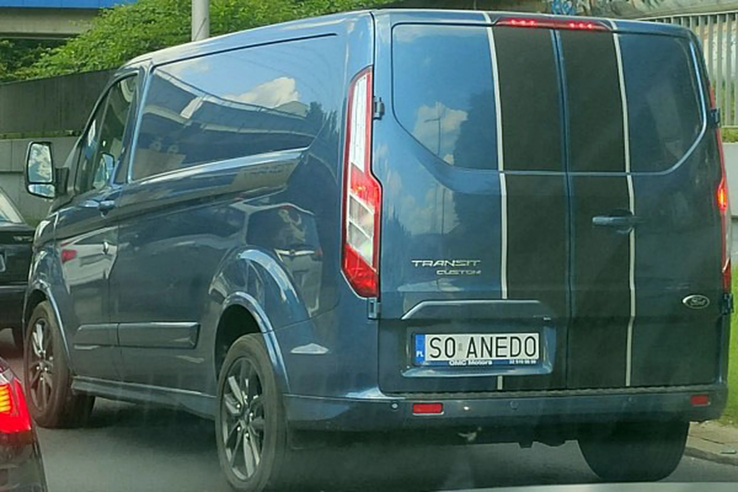 Fajny numer, blacha S0 ANEDO