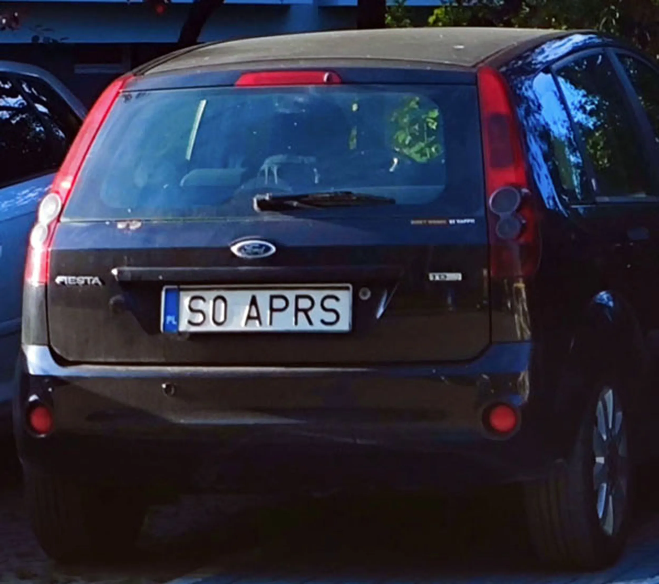 Fajny numer, blacha S0 APRS