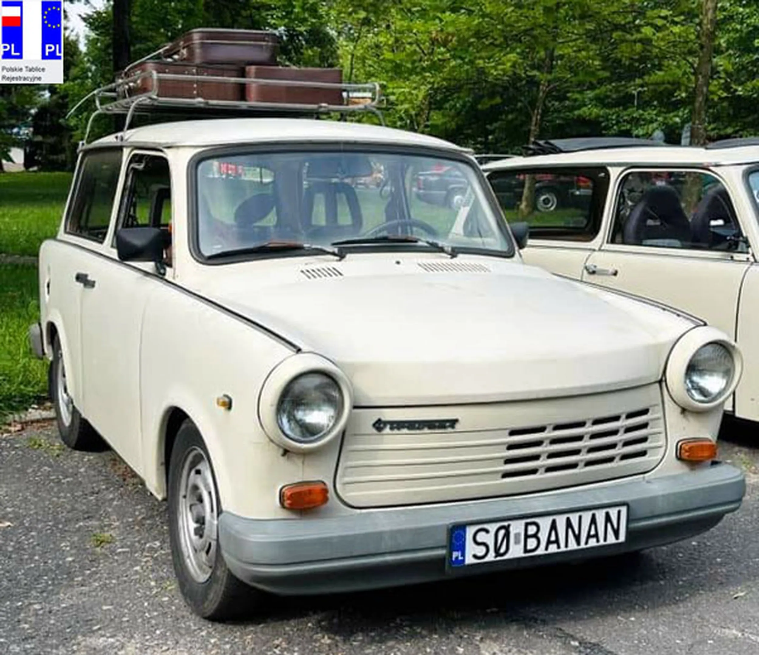 Fajny numer, blacha S0 BANAN