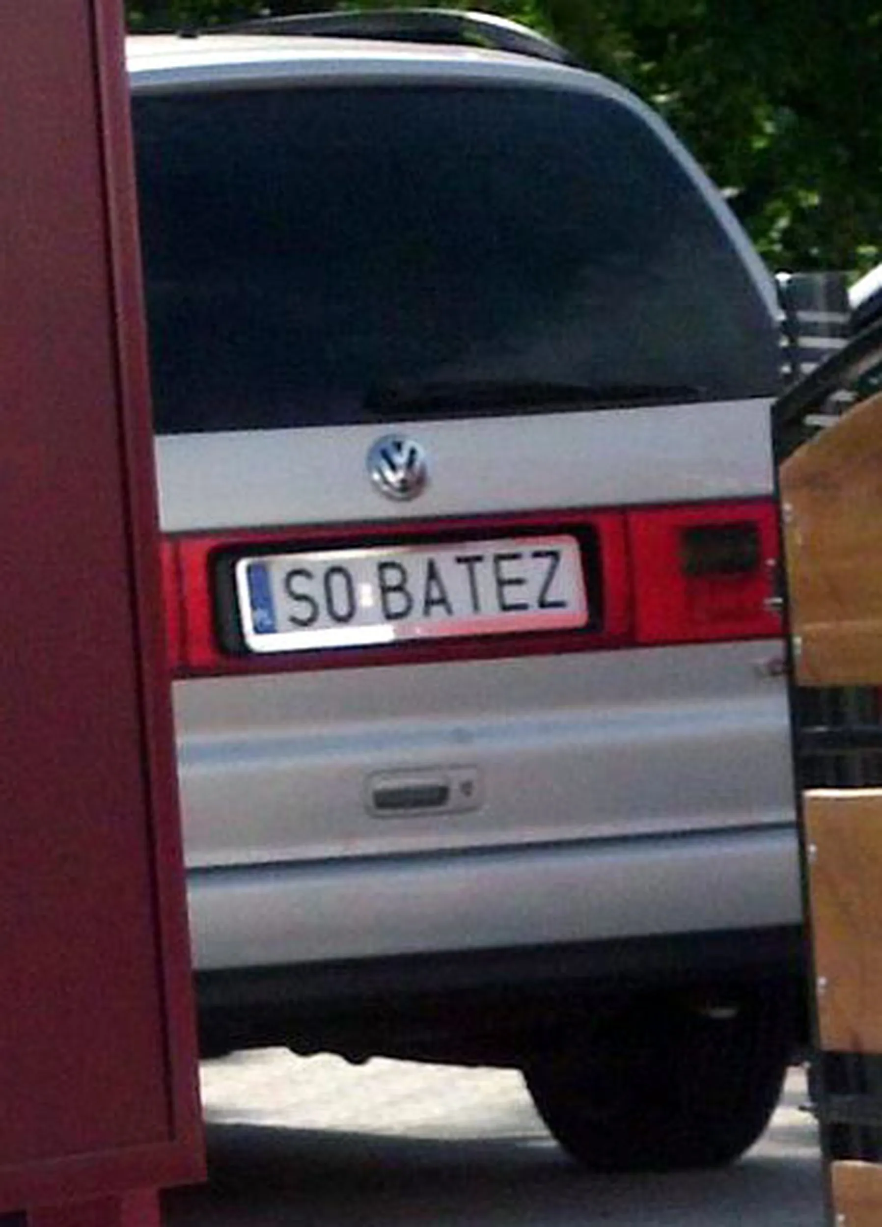 Fajny numer, blacha S0 BATEZ