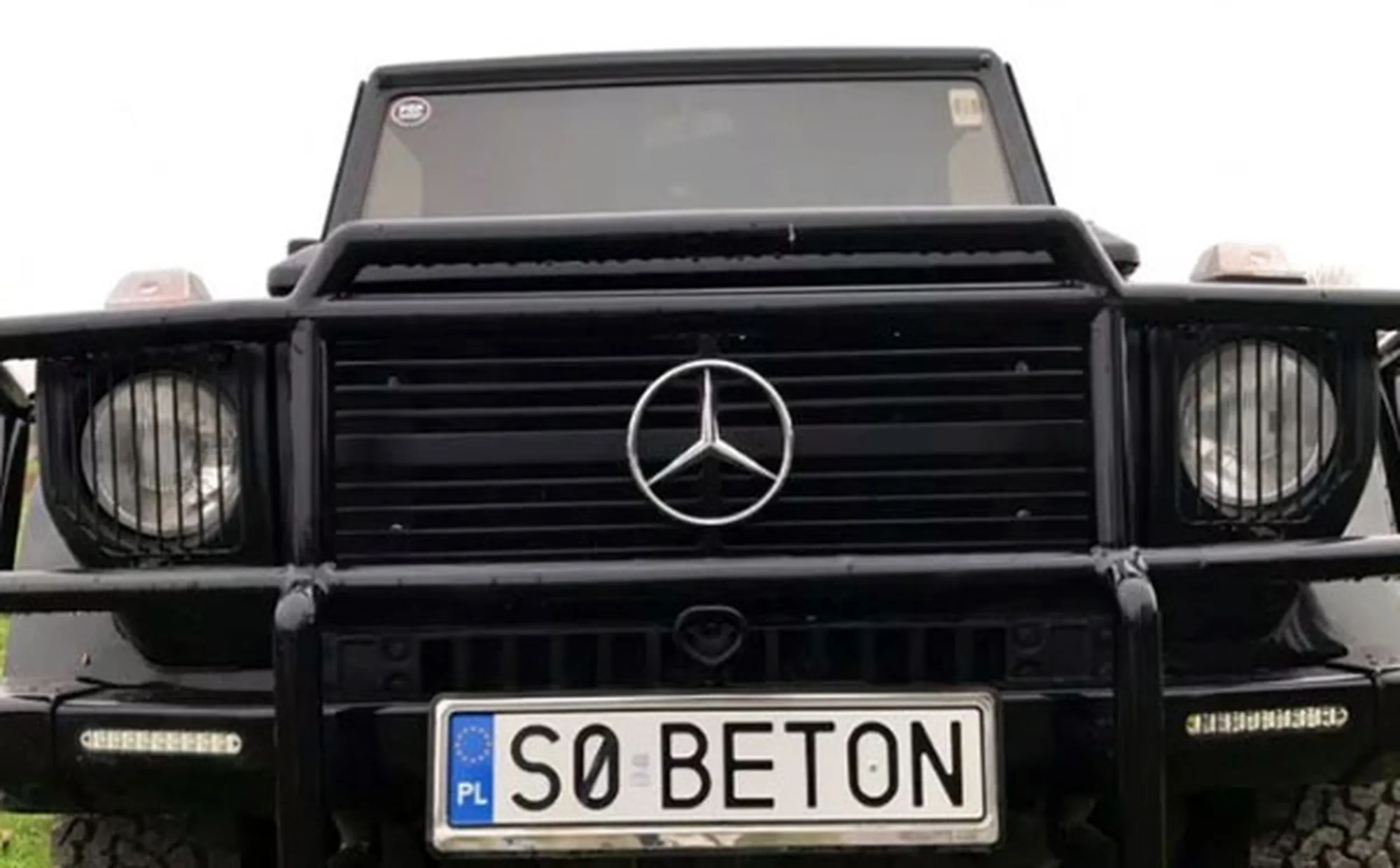 Fajny numer, blacha S0 BETON