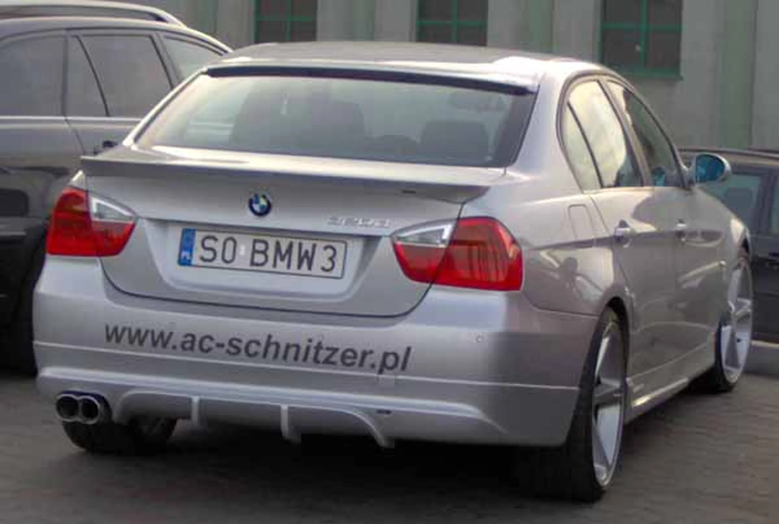 Fajny numer, blacha S0 BMW3