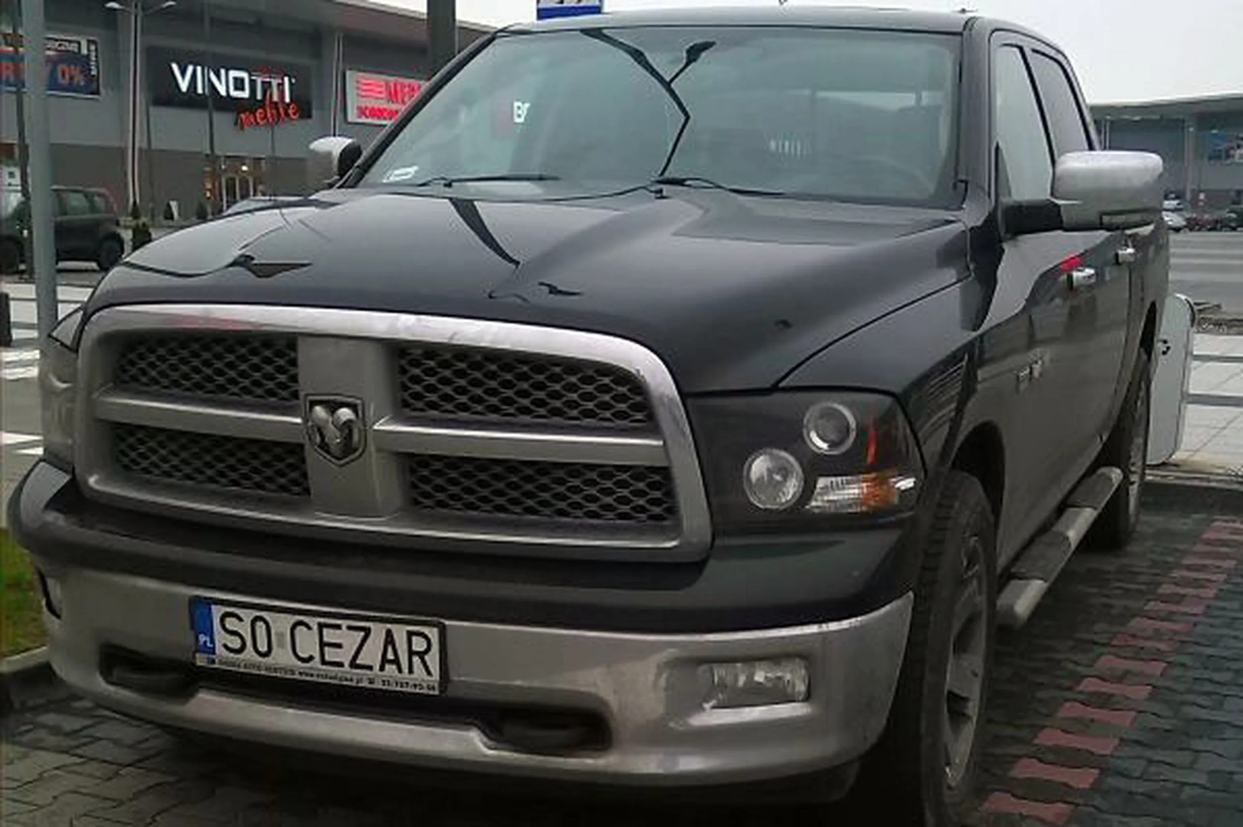 Fajny numer, blacha S0 CEZAR