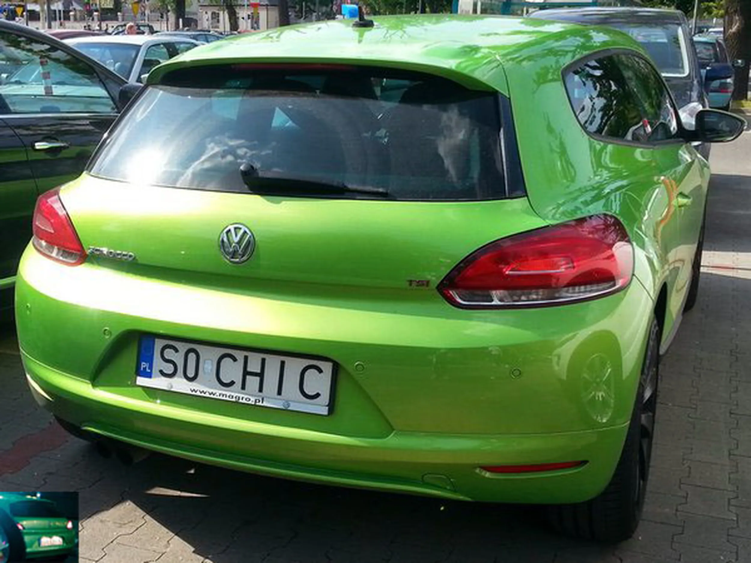 Fajny numer, blacha S0 CHIC