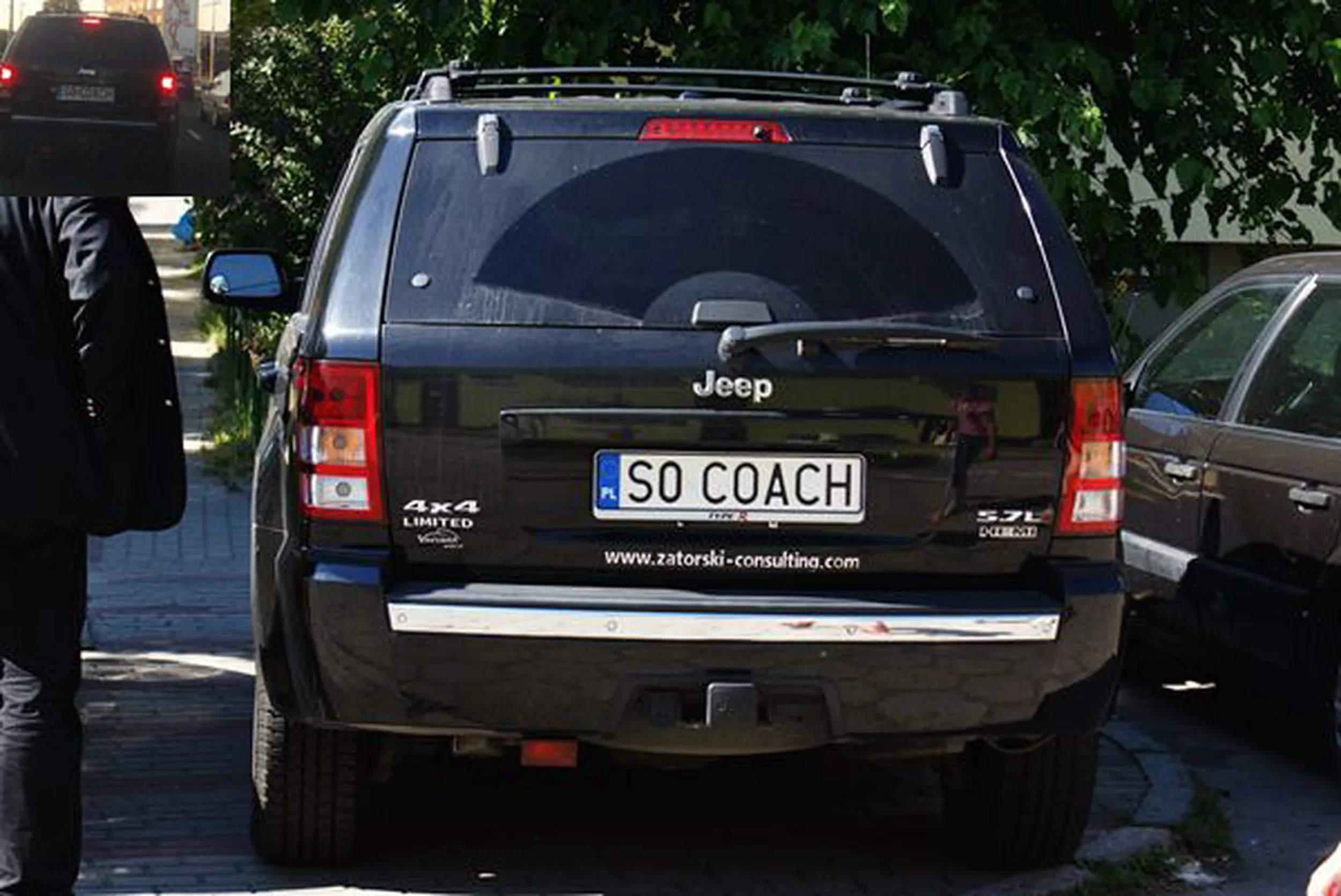 Fajny numer, blacha S0 COACH