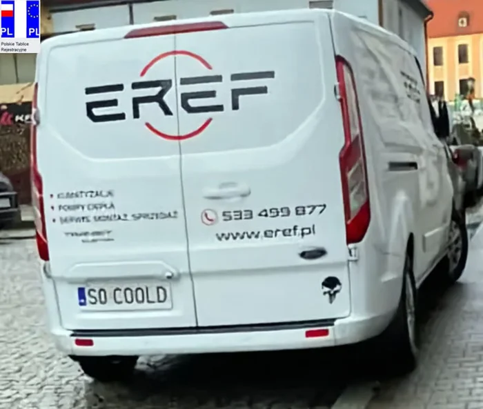 Fajny numer, blacha S0 COOLD